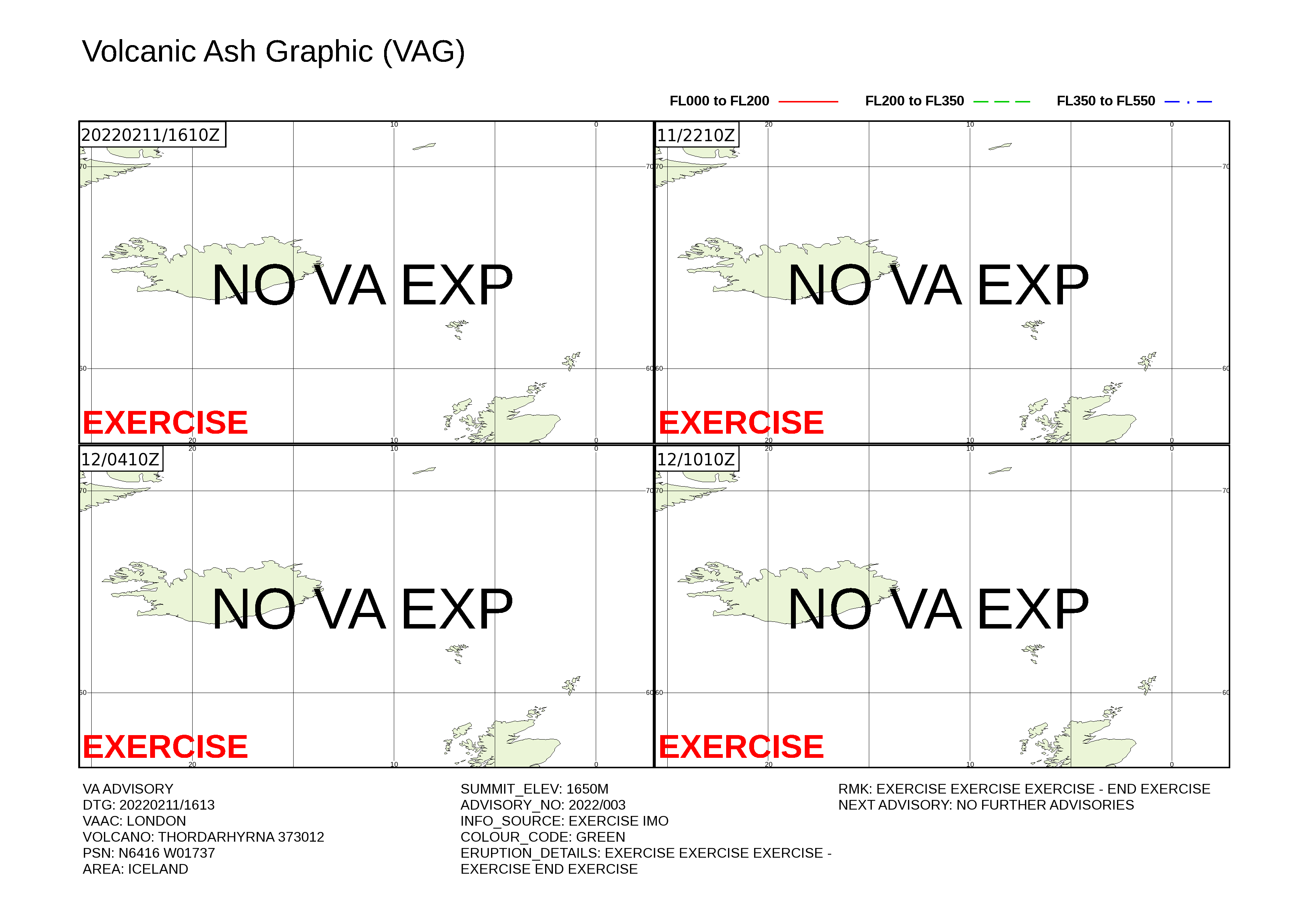 Volcanic ash graphic