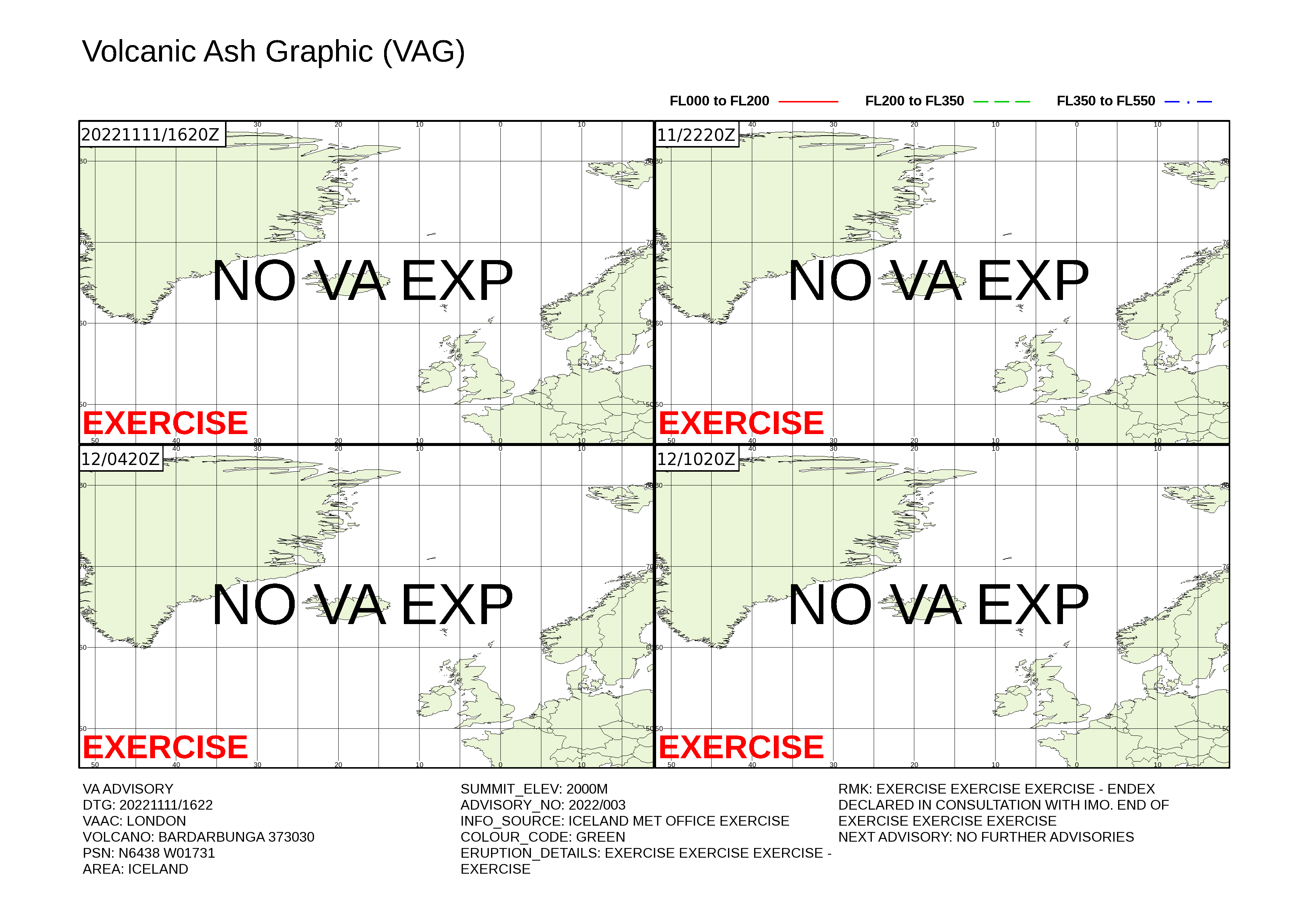 Volcanic ash graphic