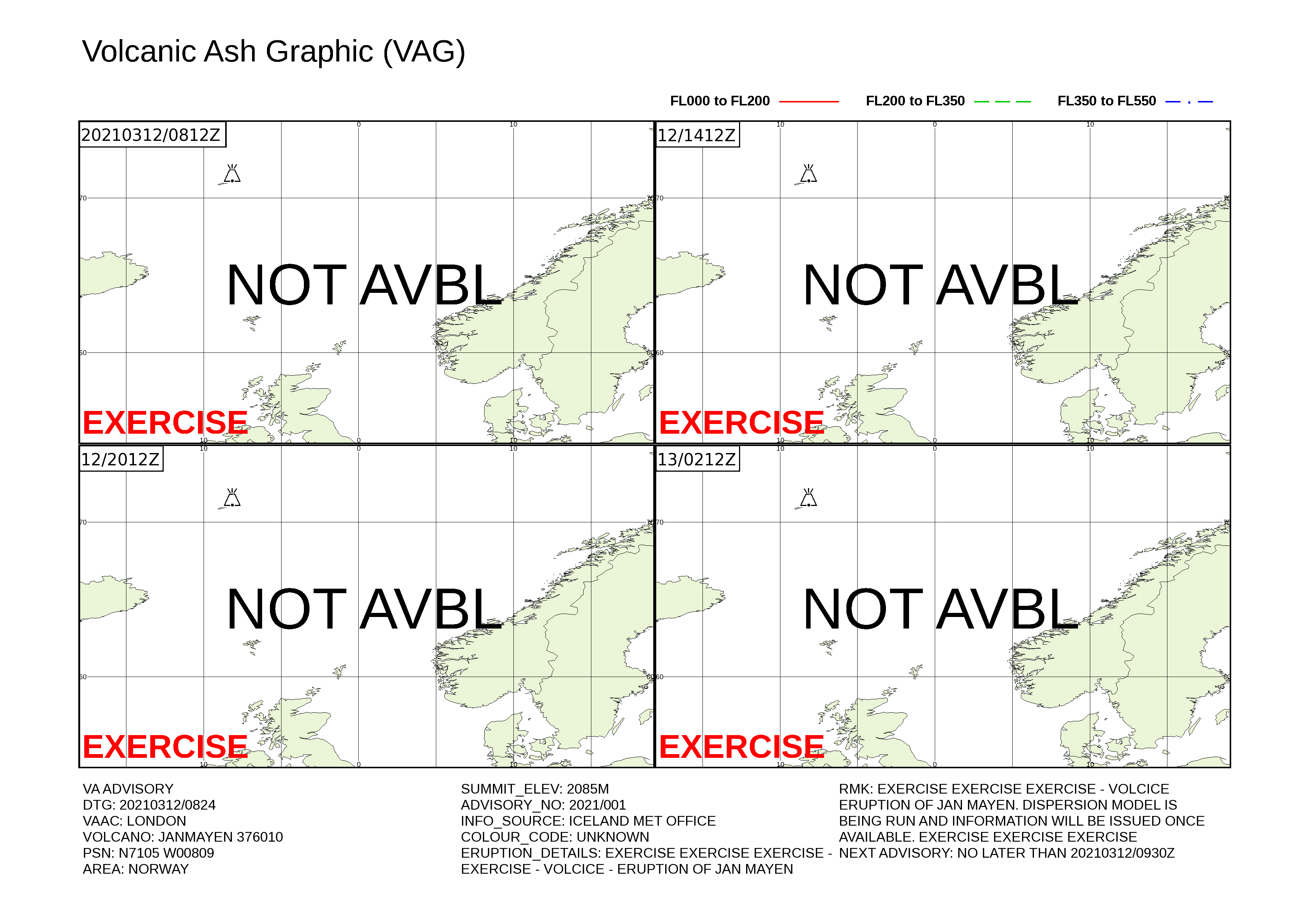 Volcanic ash graphic