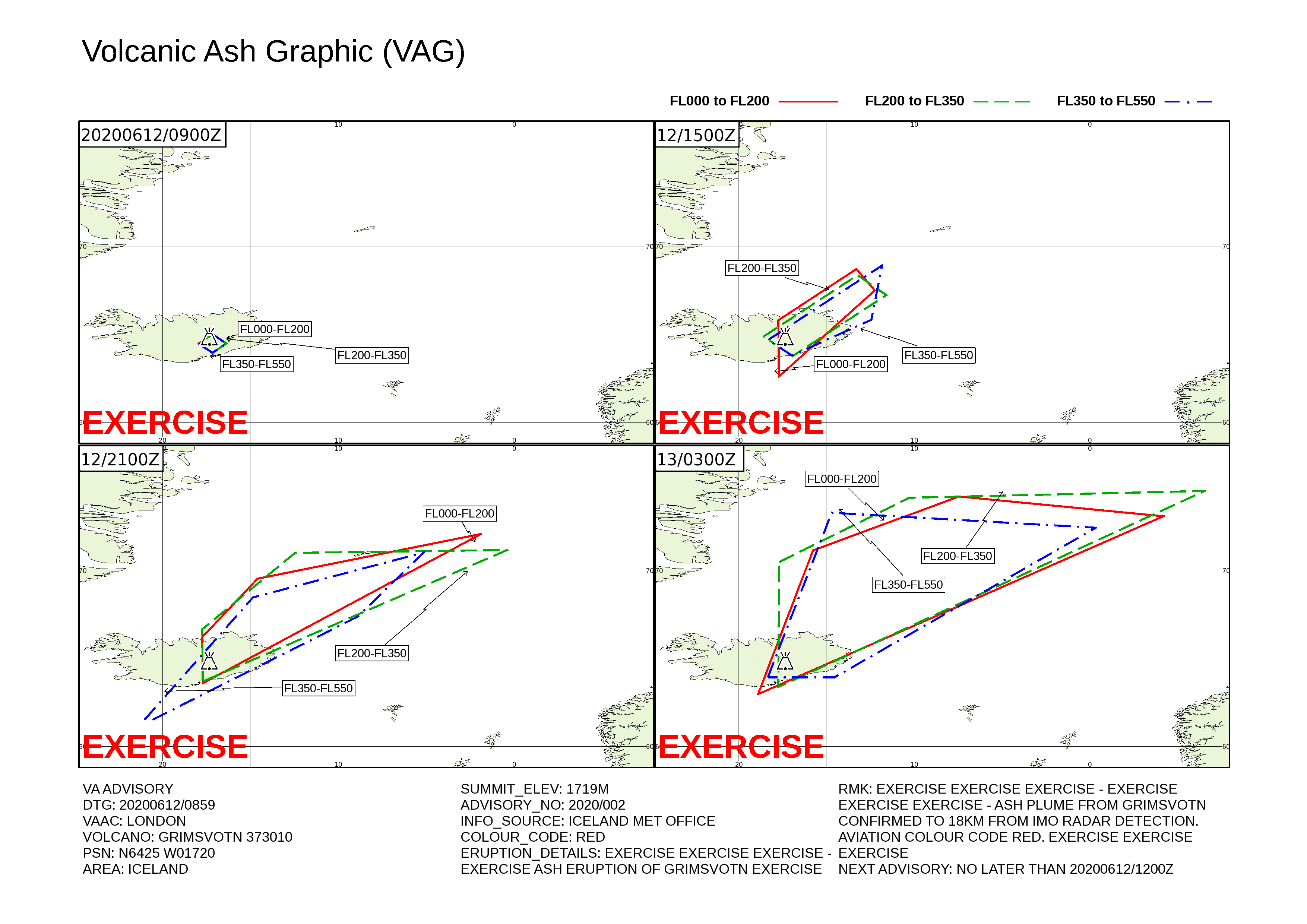 Volcanic ash graphic