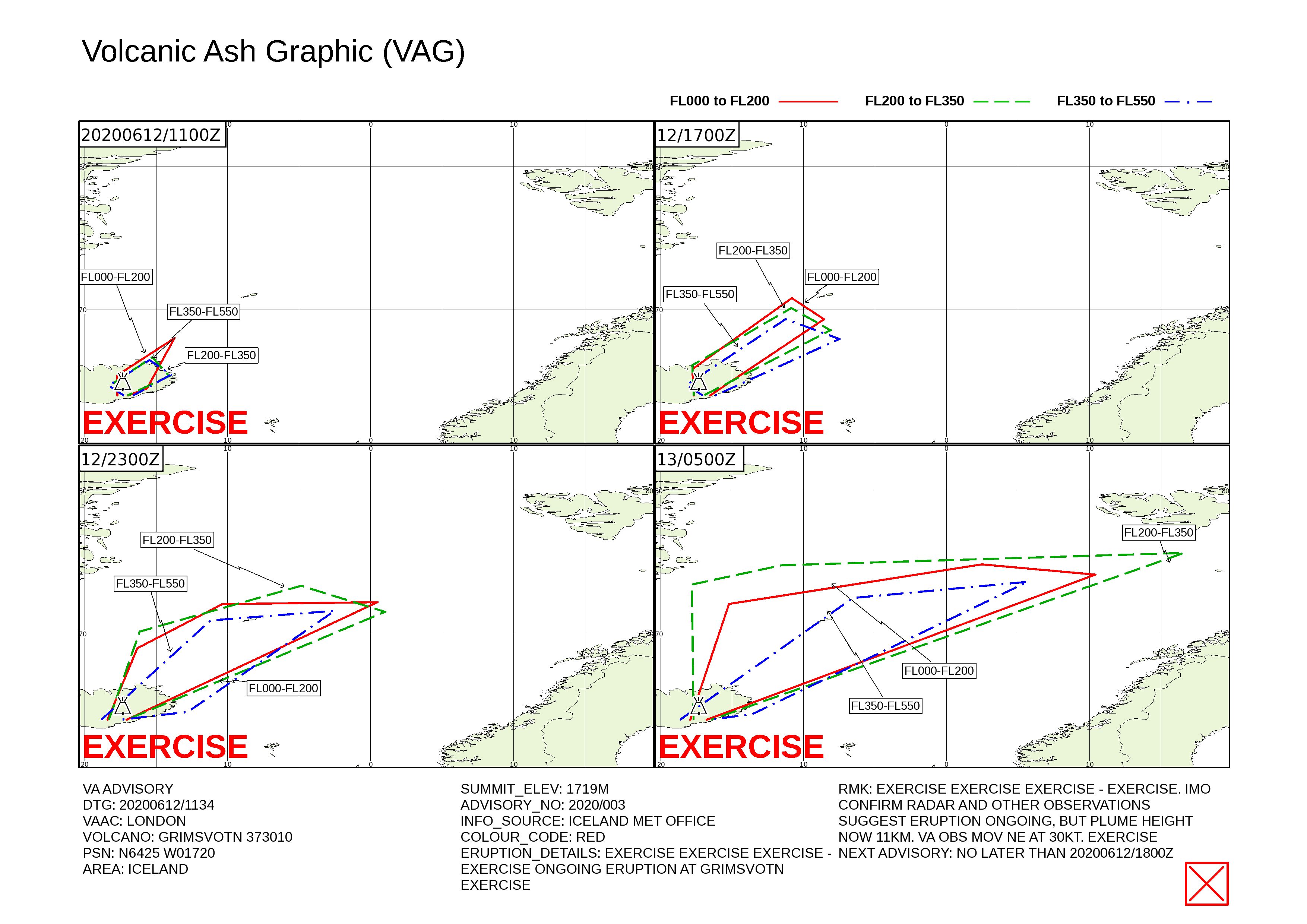 Volcanic ash graphic