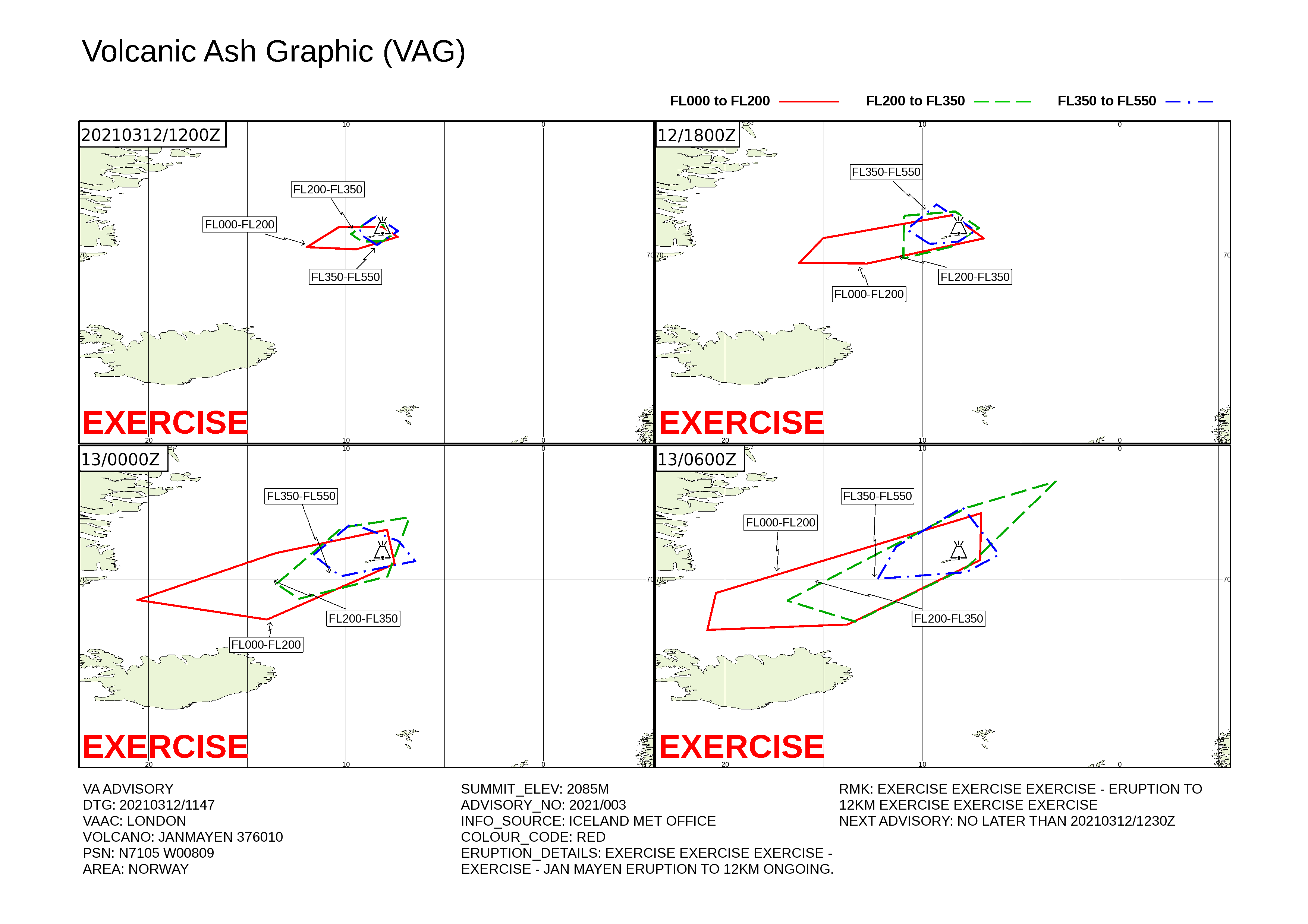 Volcanic ash graphic