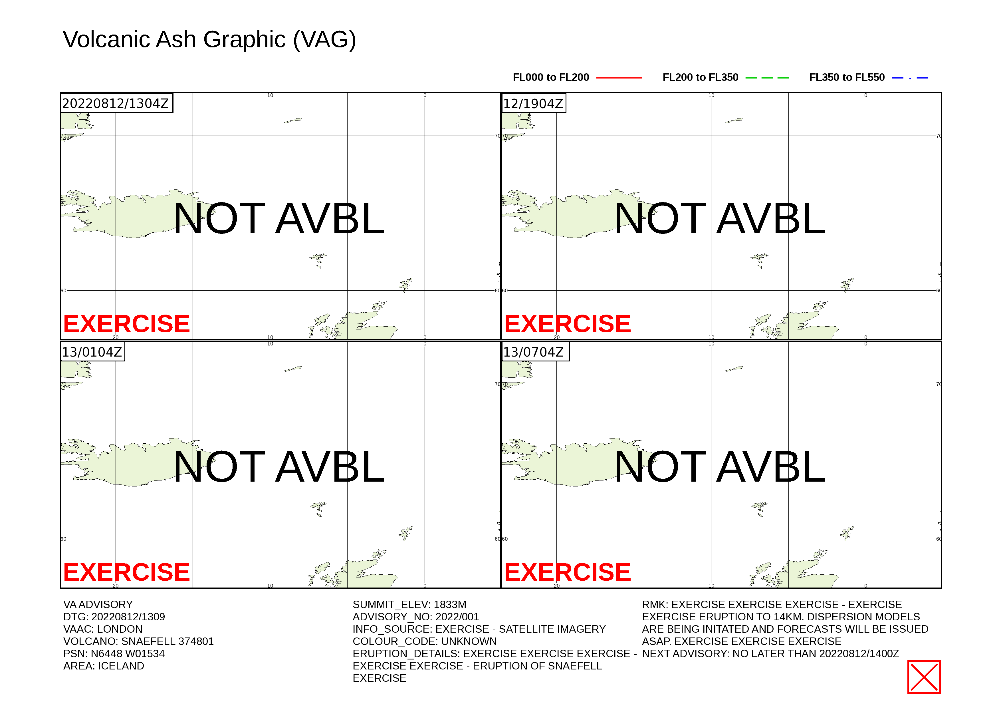 Volcanic ash graphic