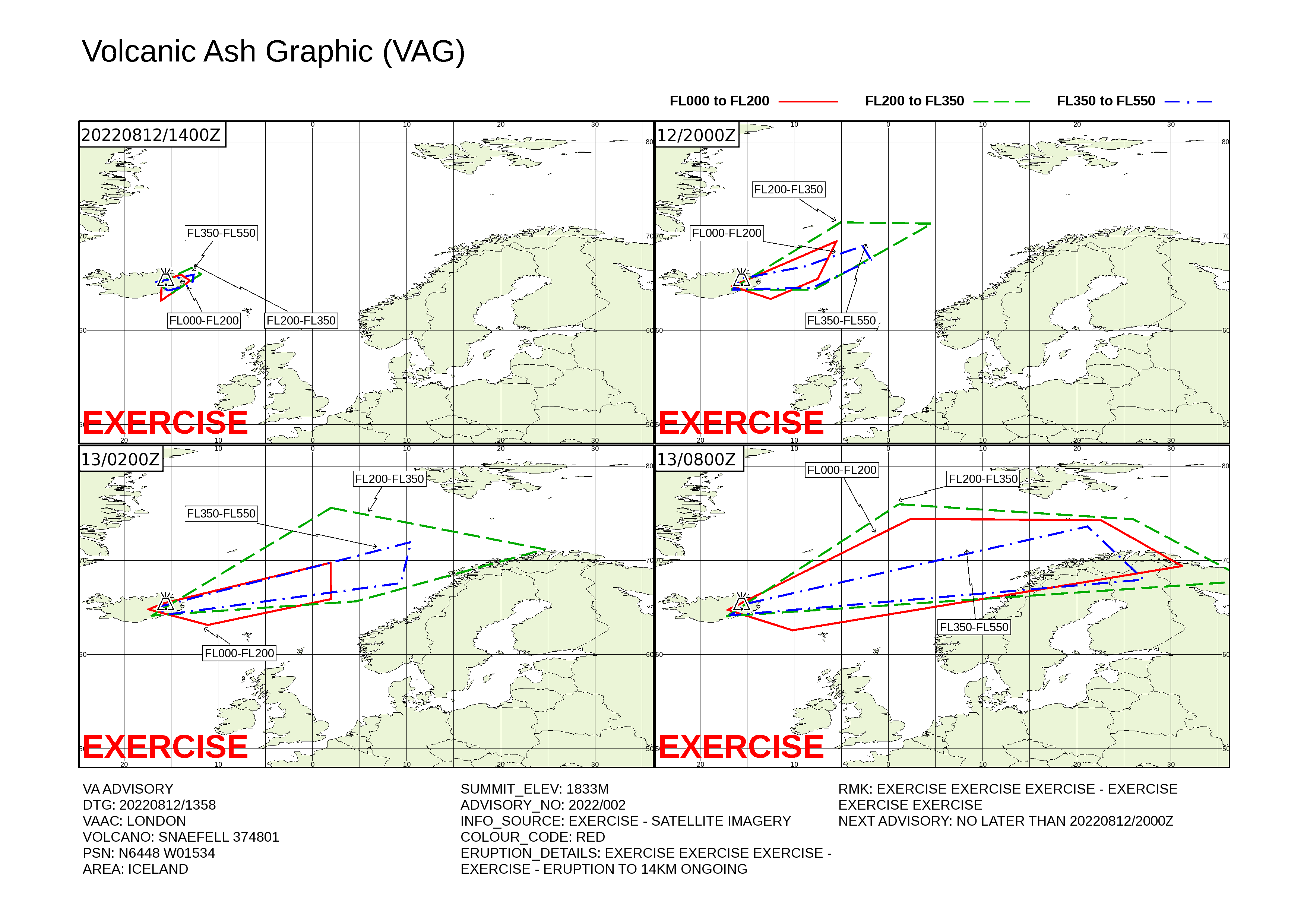 Volcanic ash graphic