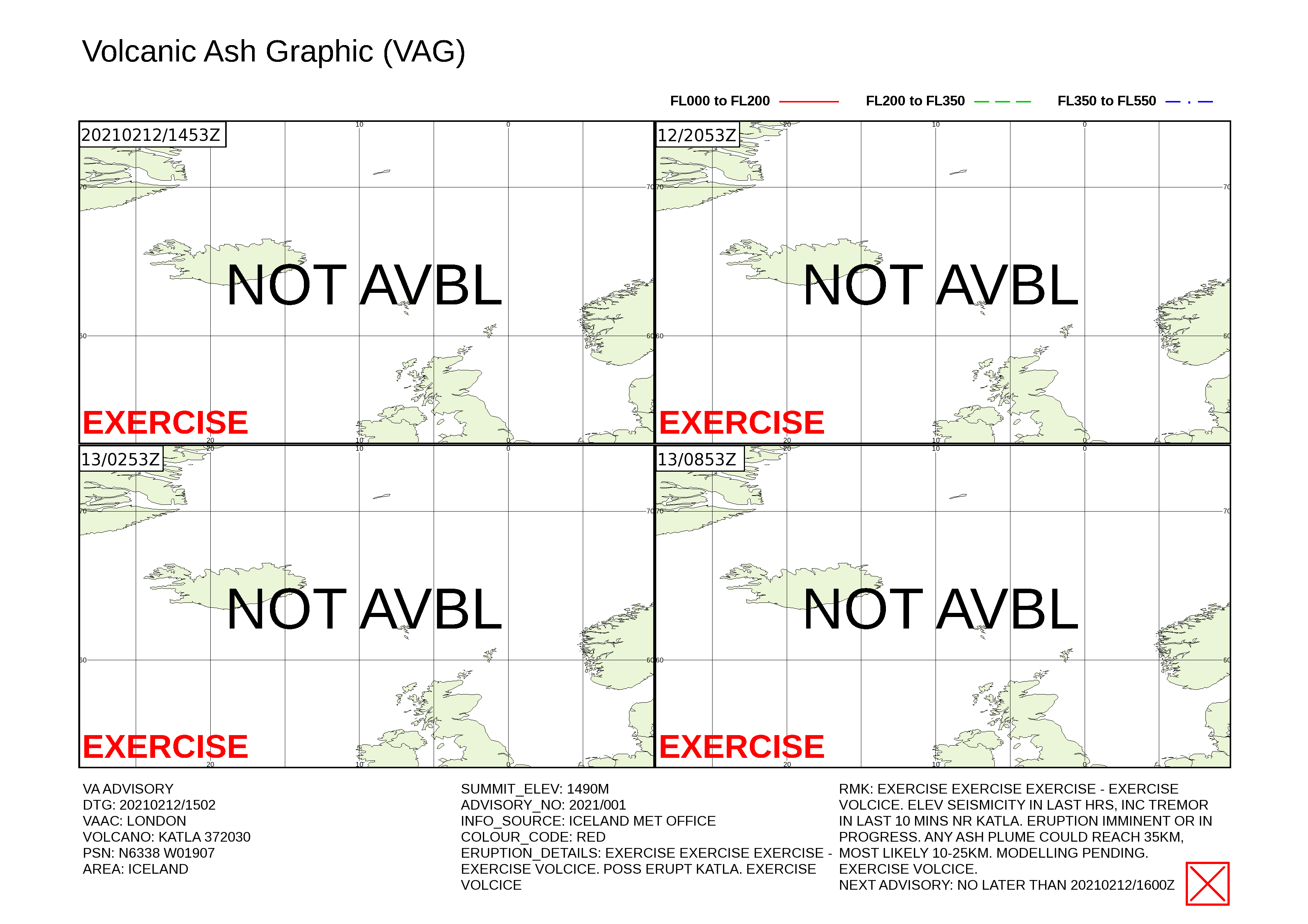 Volcanic ash graphic