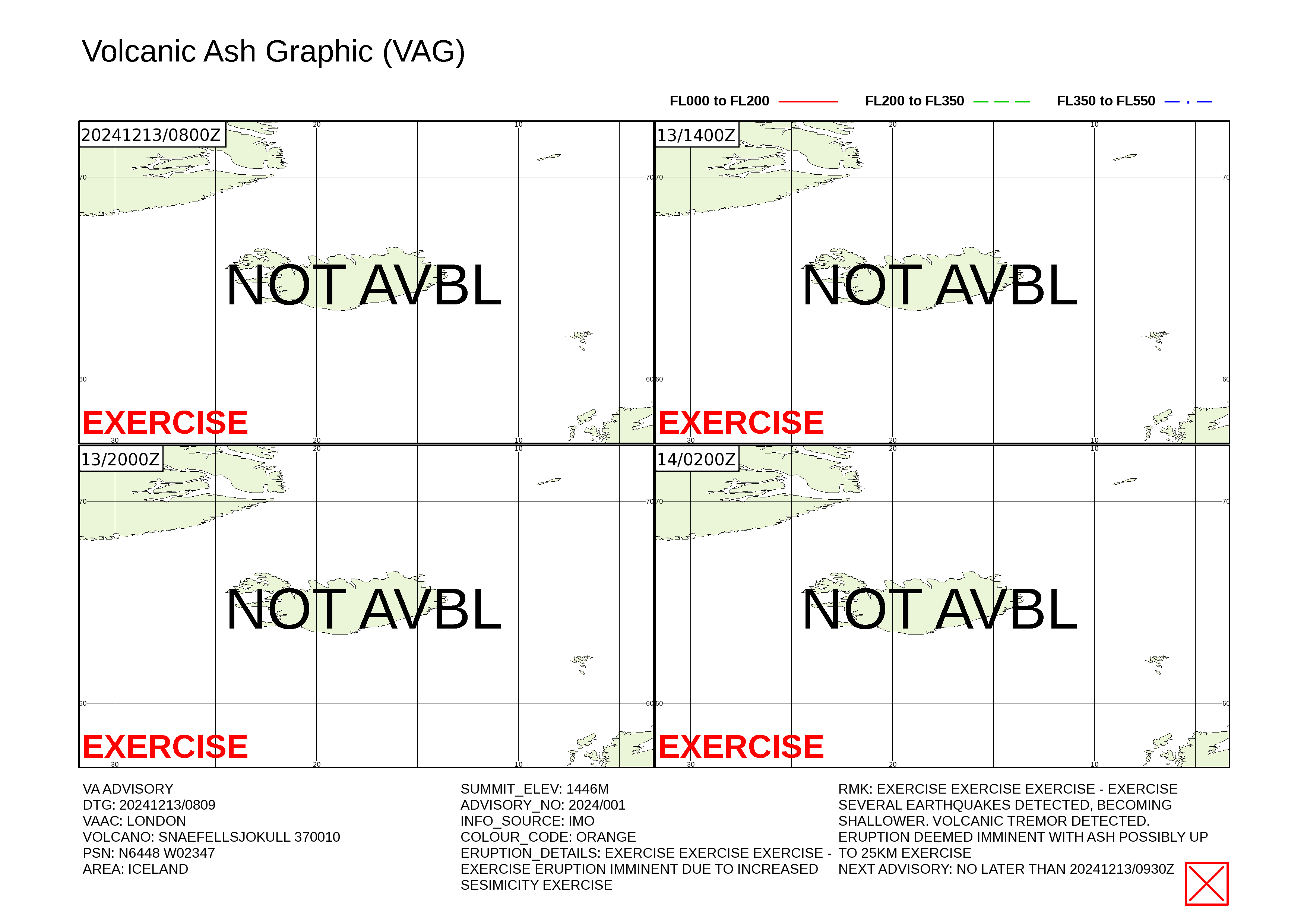 Volcanic ash graphic