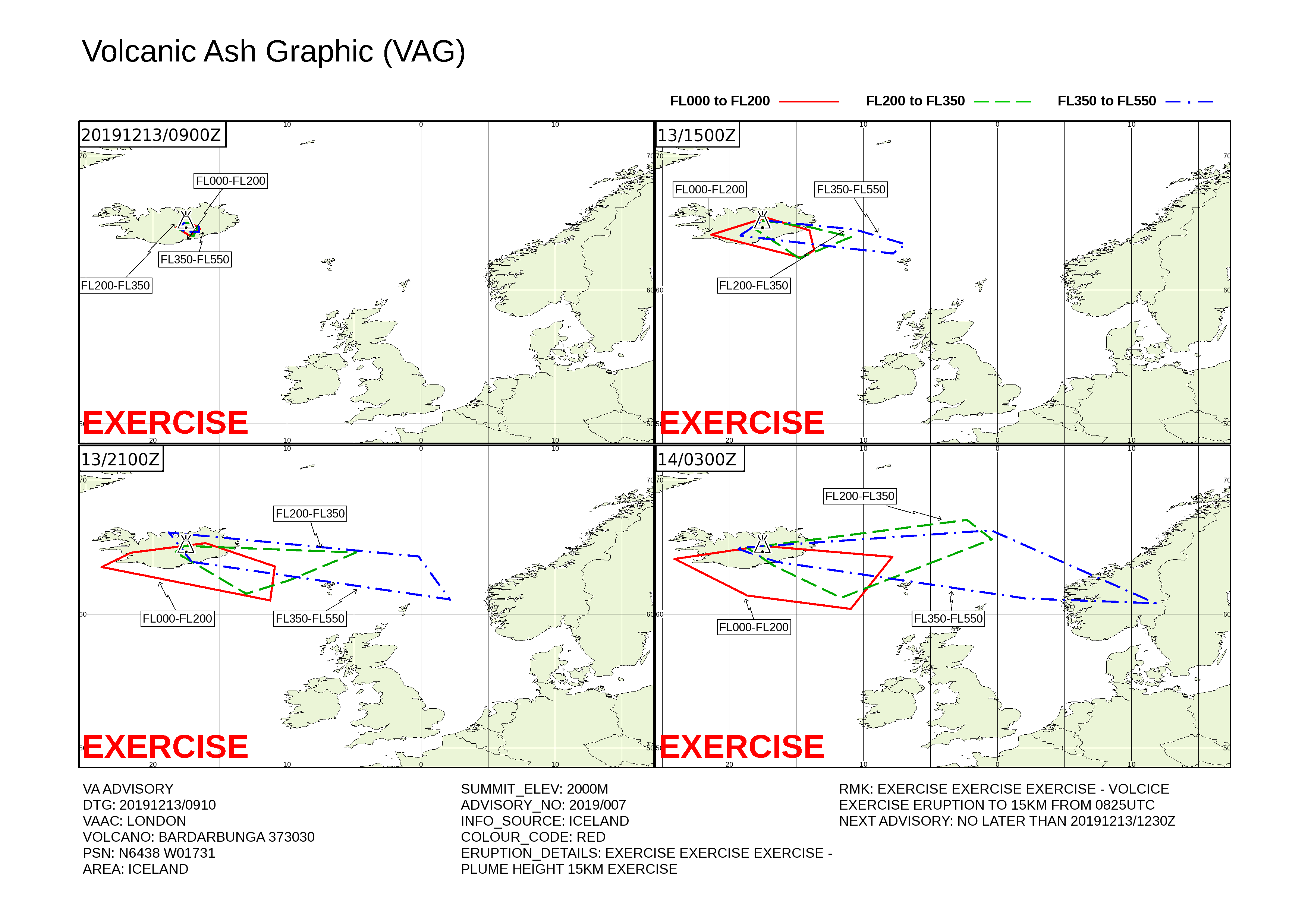 Volcanic ash graphic