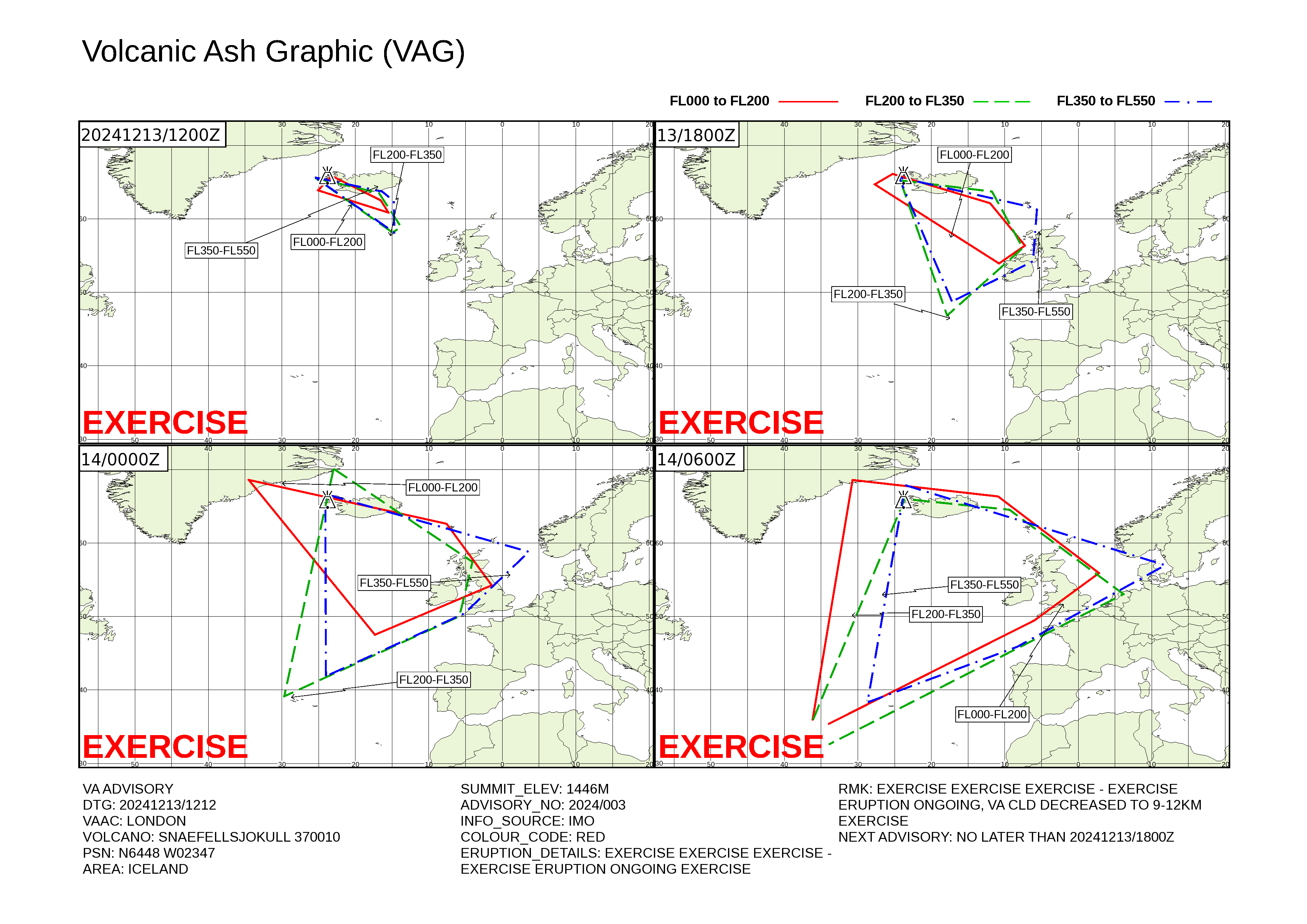 Volcanic ash graphic