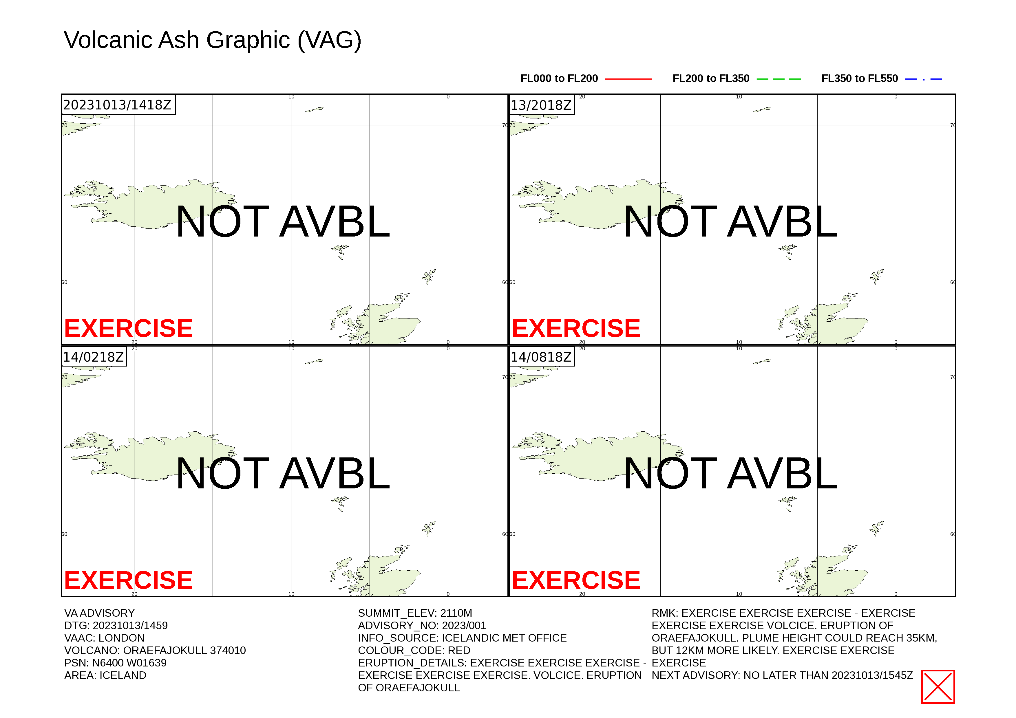 Volcanic ash graphic