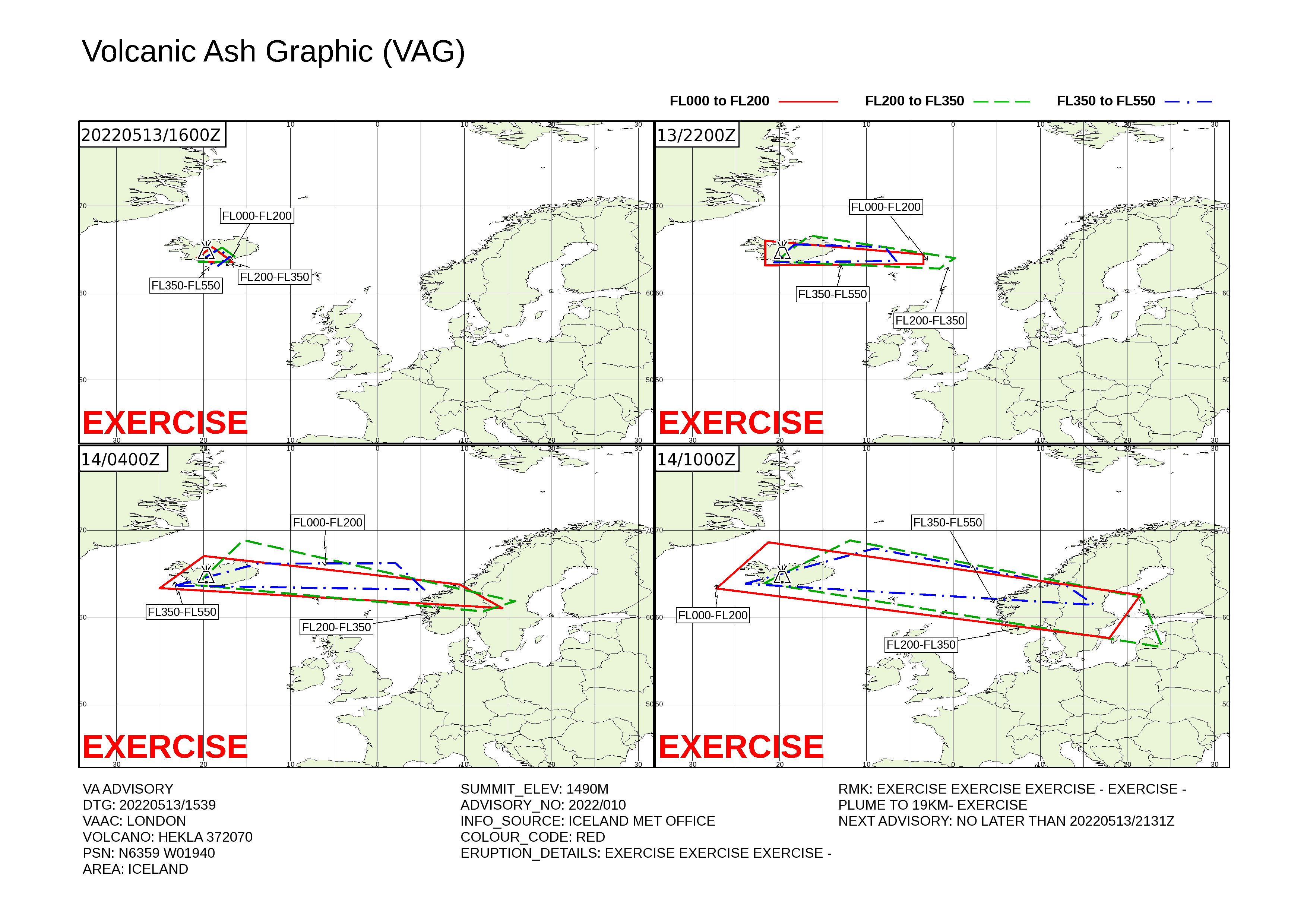 Volcanic ash graphic