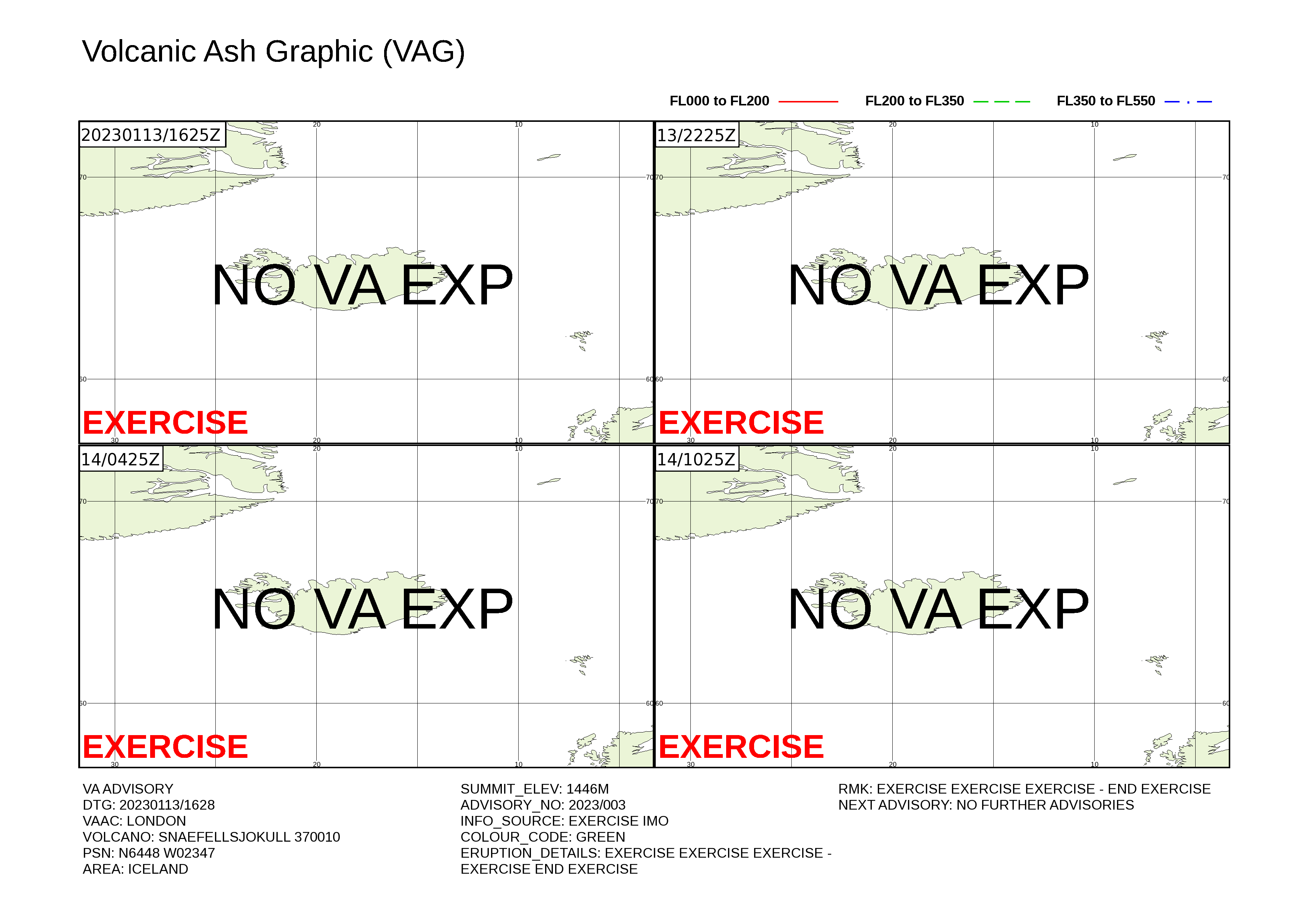 Volcanic ash graphic