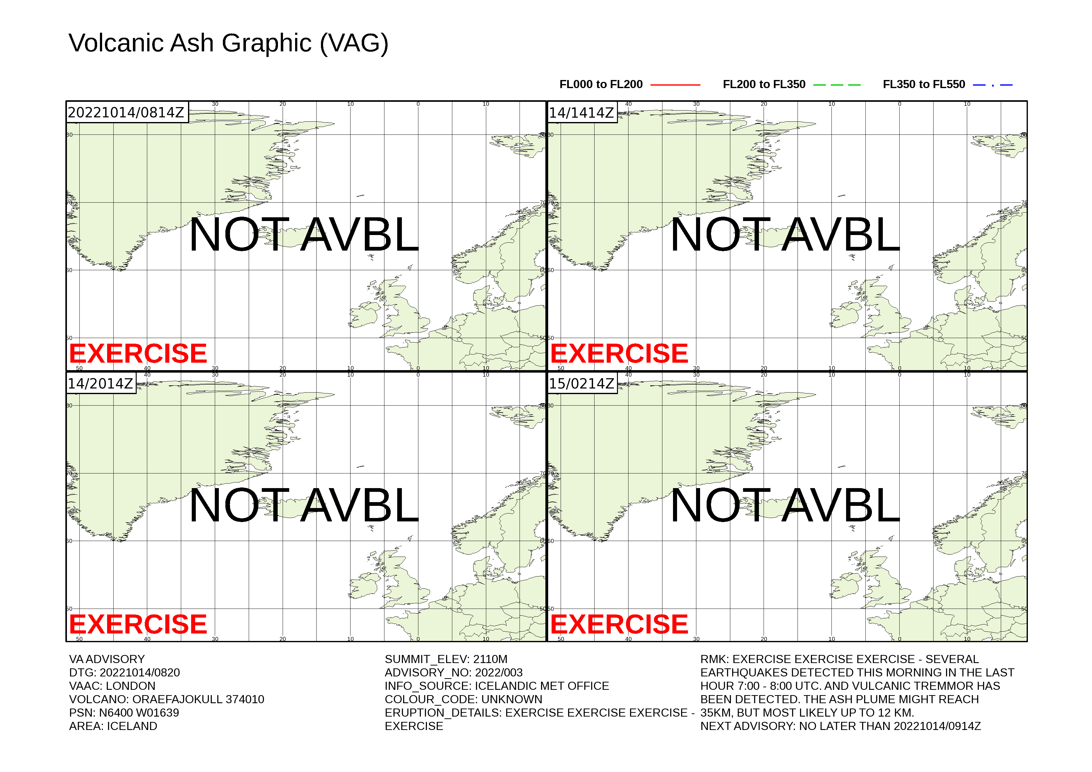 Volcanic ash graphic