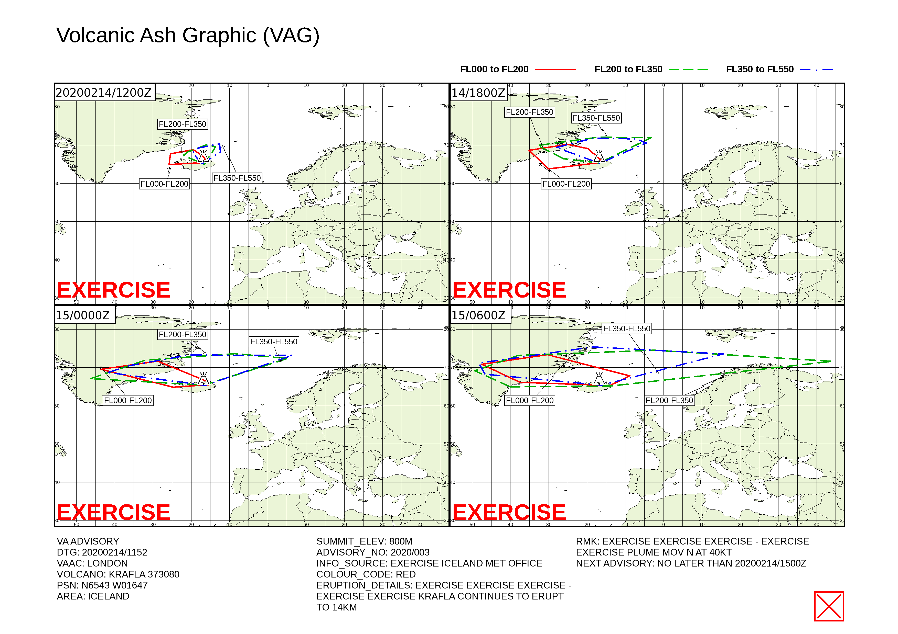 Volcanic ash graphic