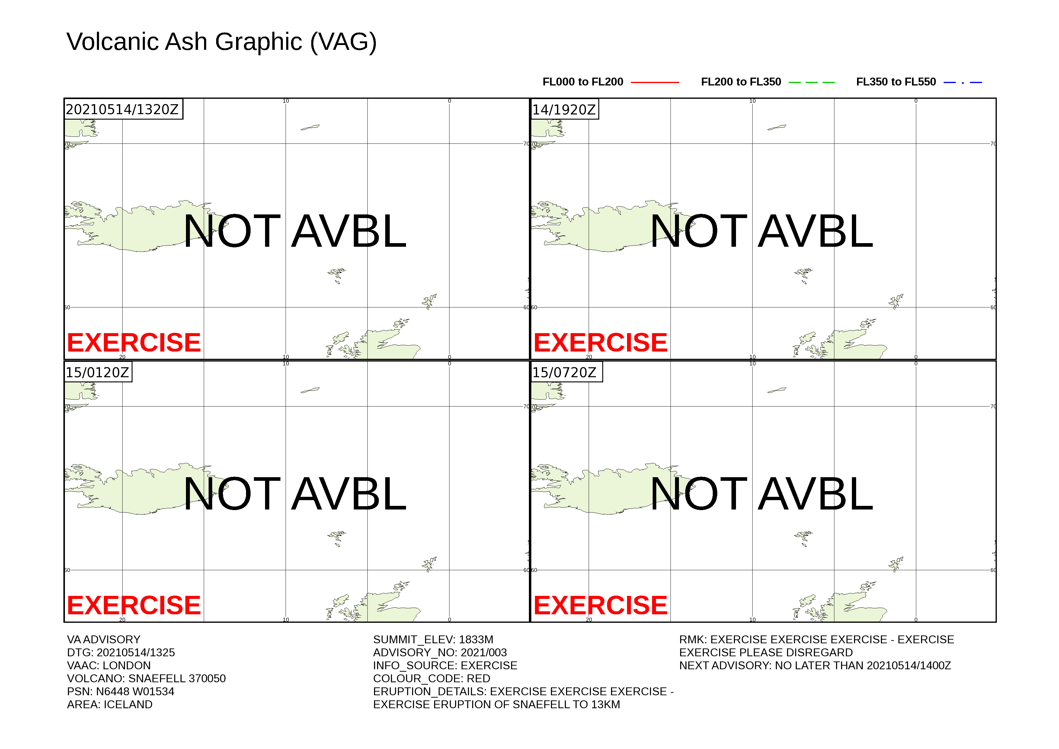 Volcanic ash graphic