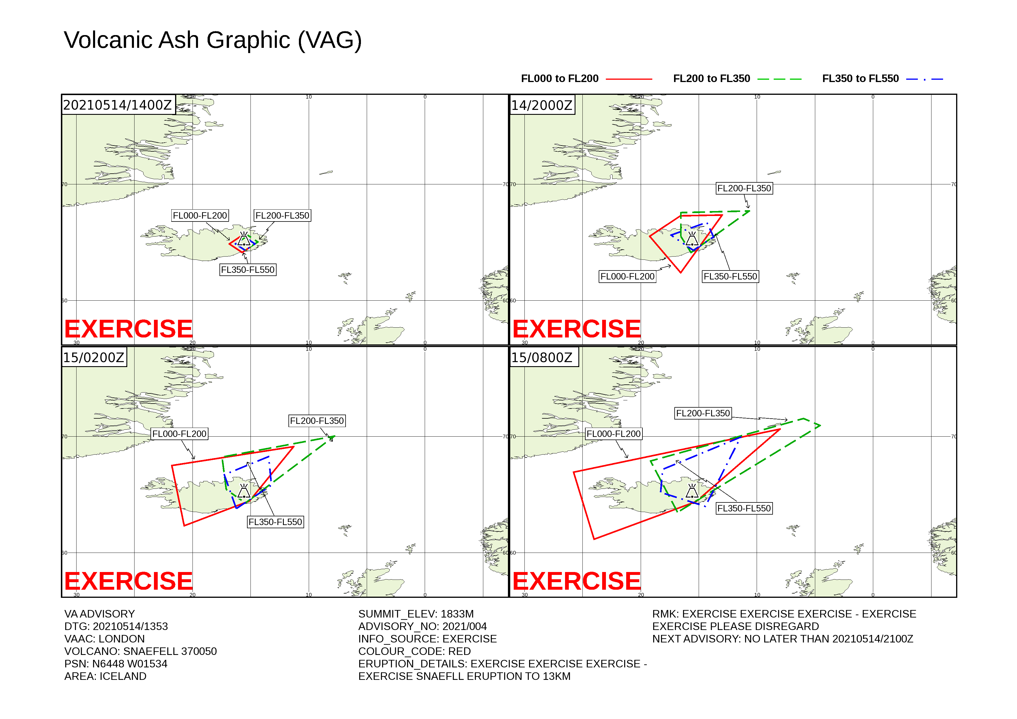 Volcanic ash graphic