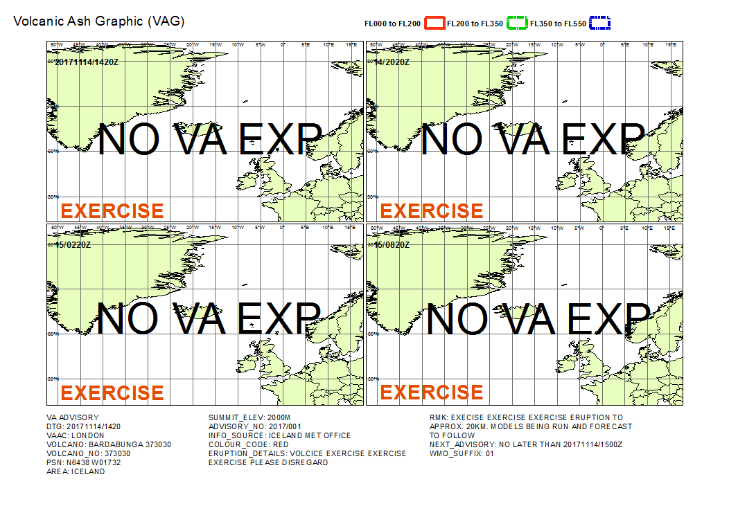 Volcanic ash graphic