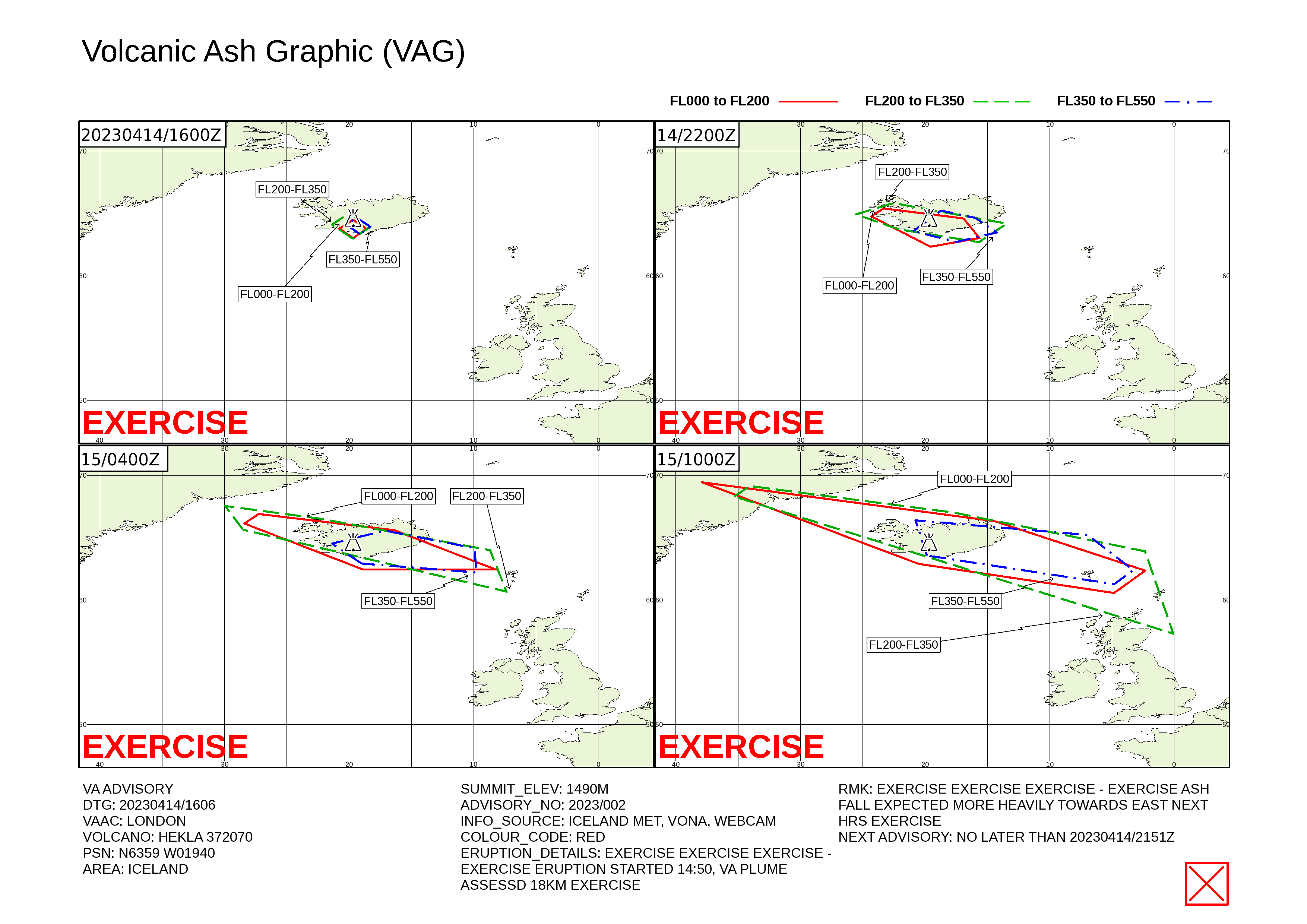 Volcanic ash graphic