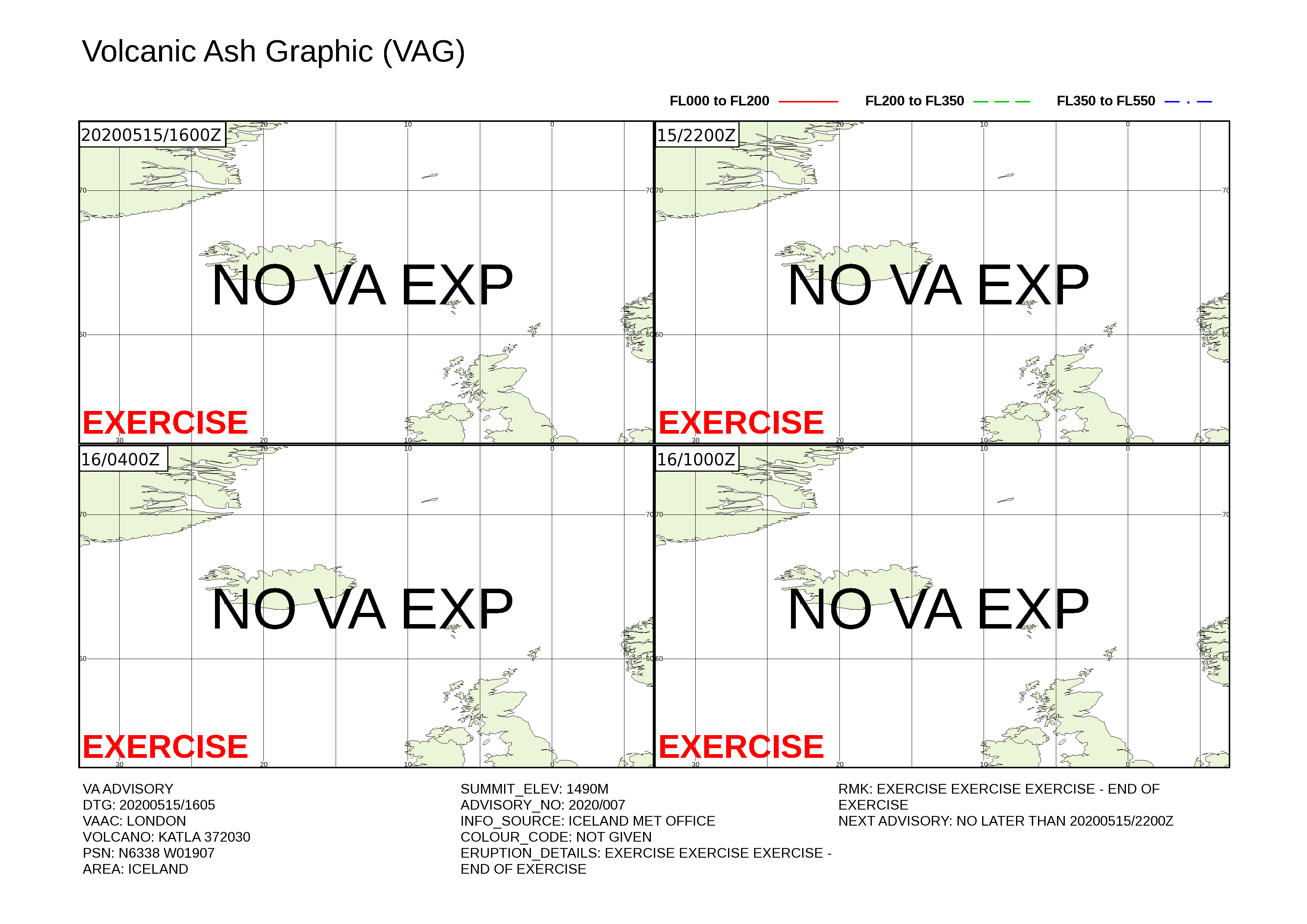 Volcanic ash graphic