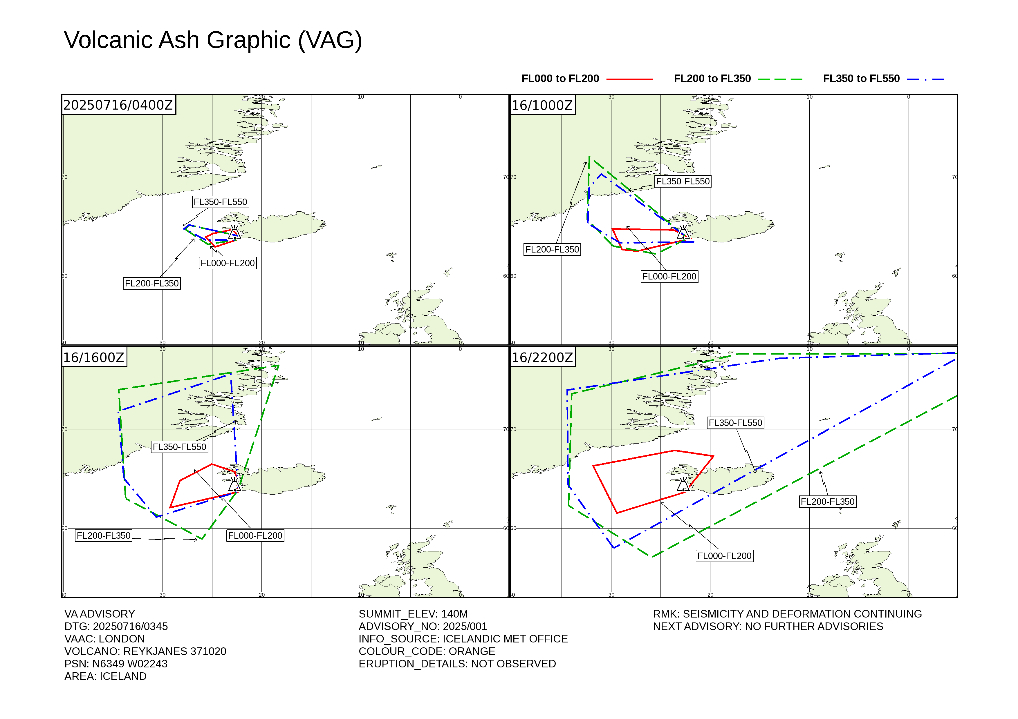 Volcanic ash graphic