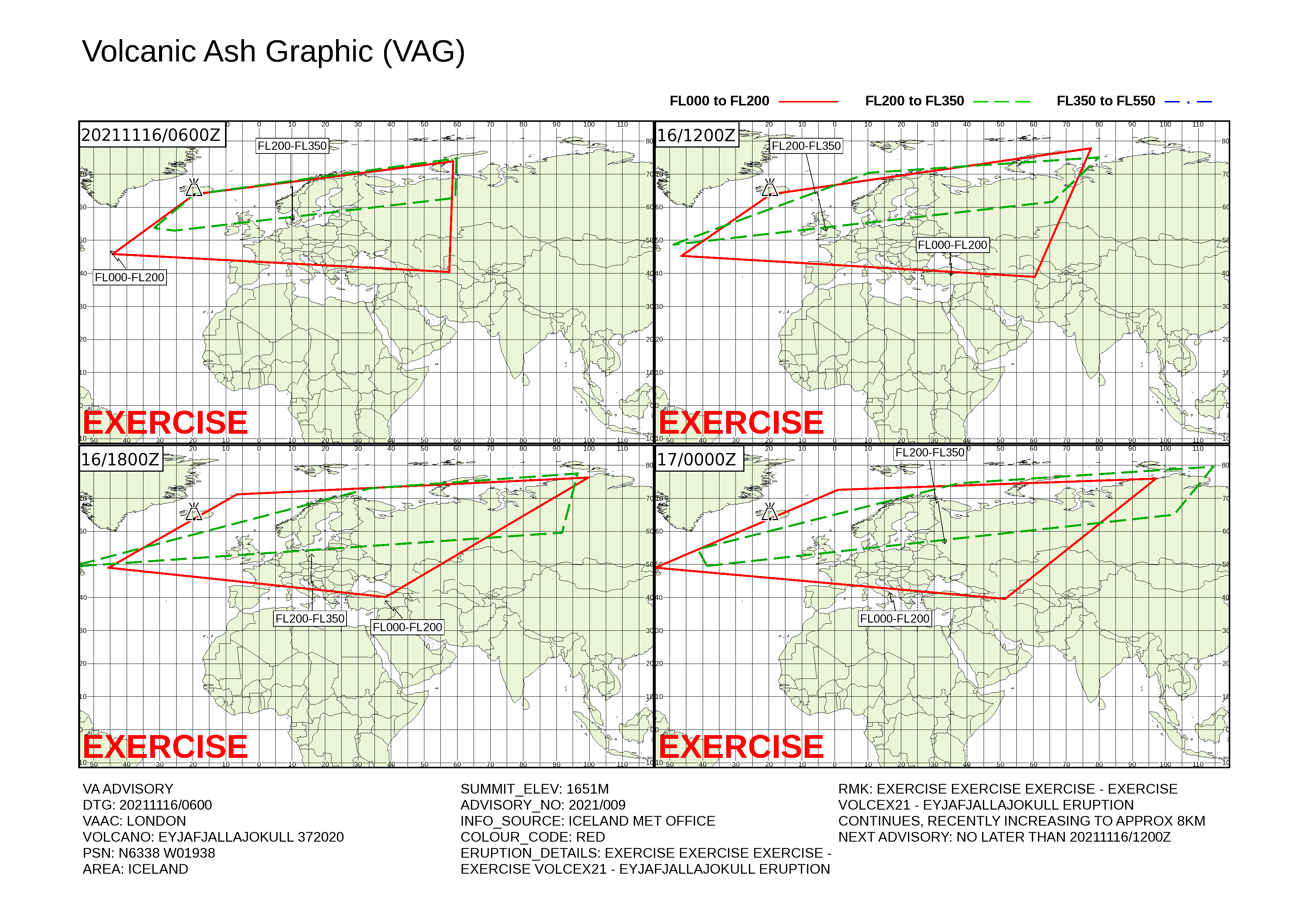 Volcanic ash graphic