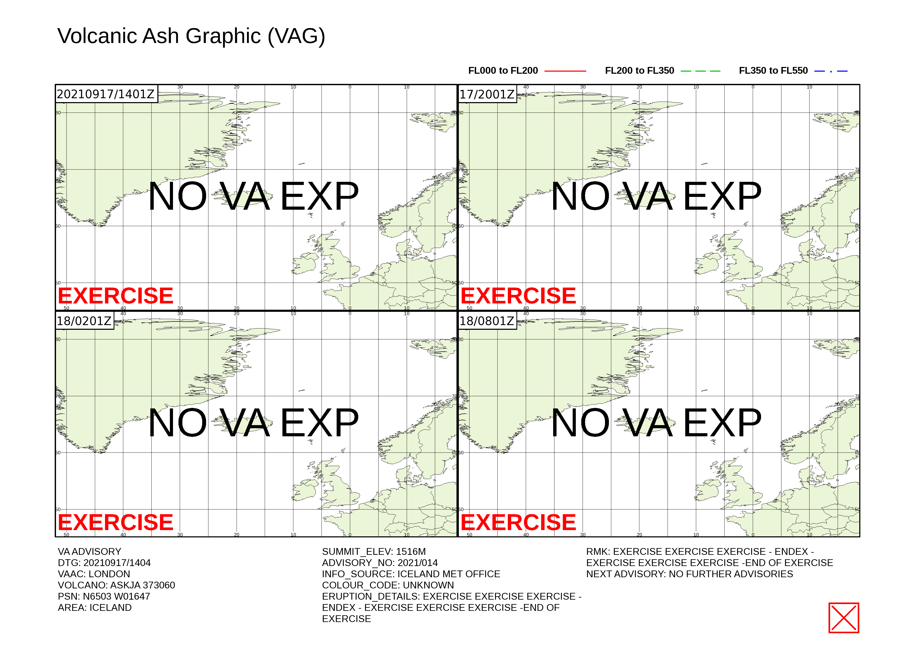 Volcanic ash graphic