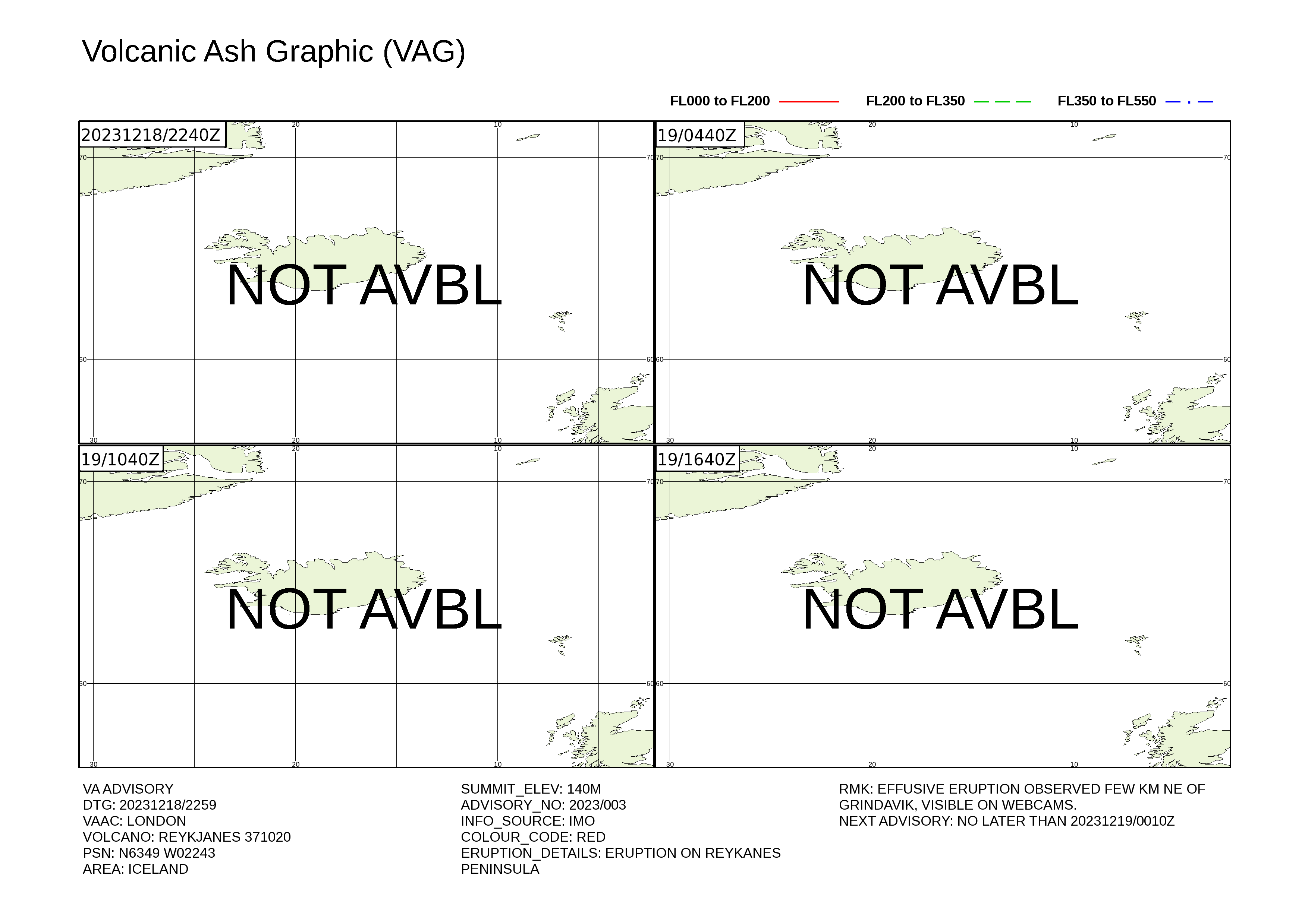 Volcanic ash graphic