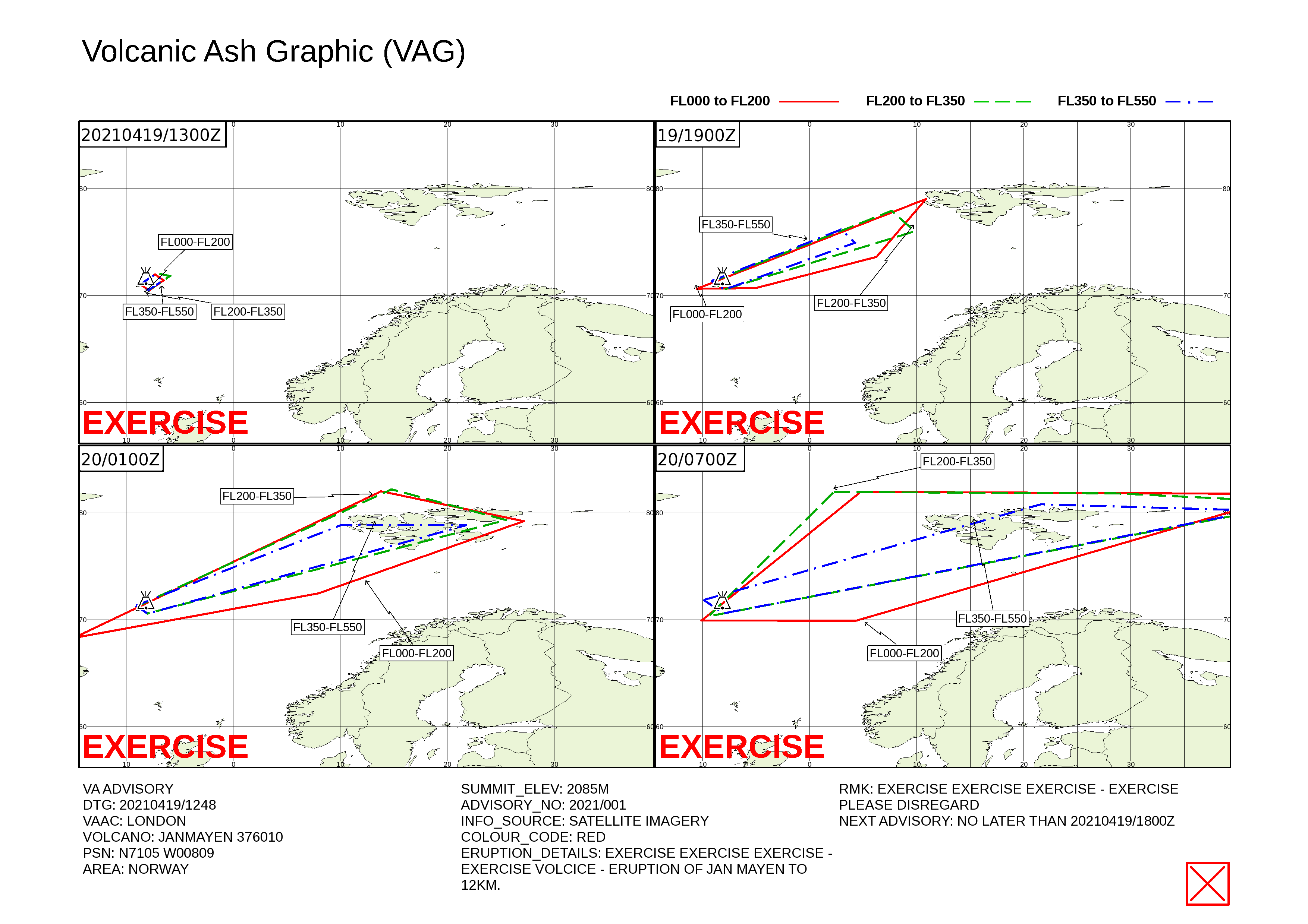 Volcanic ash graphic