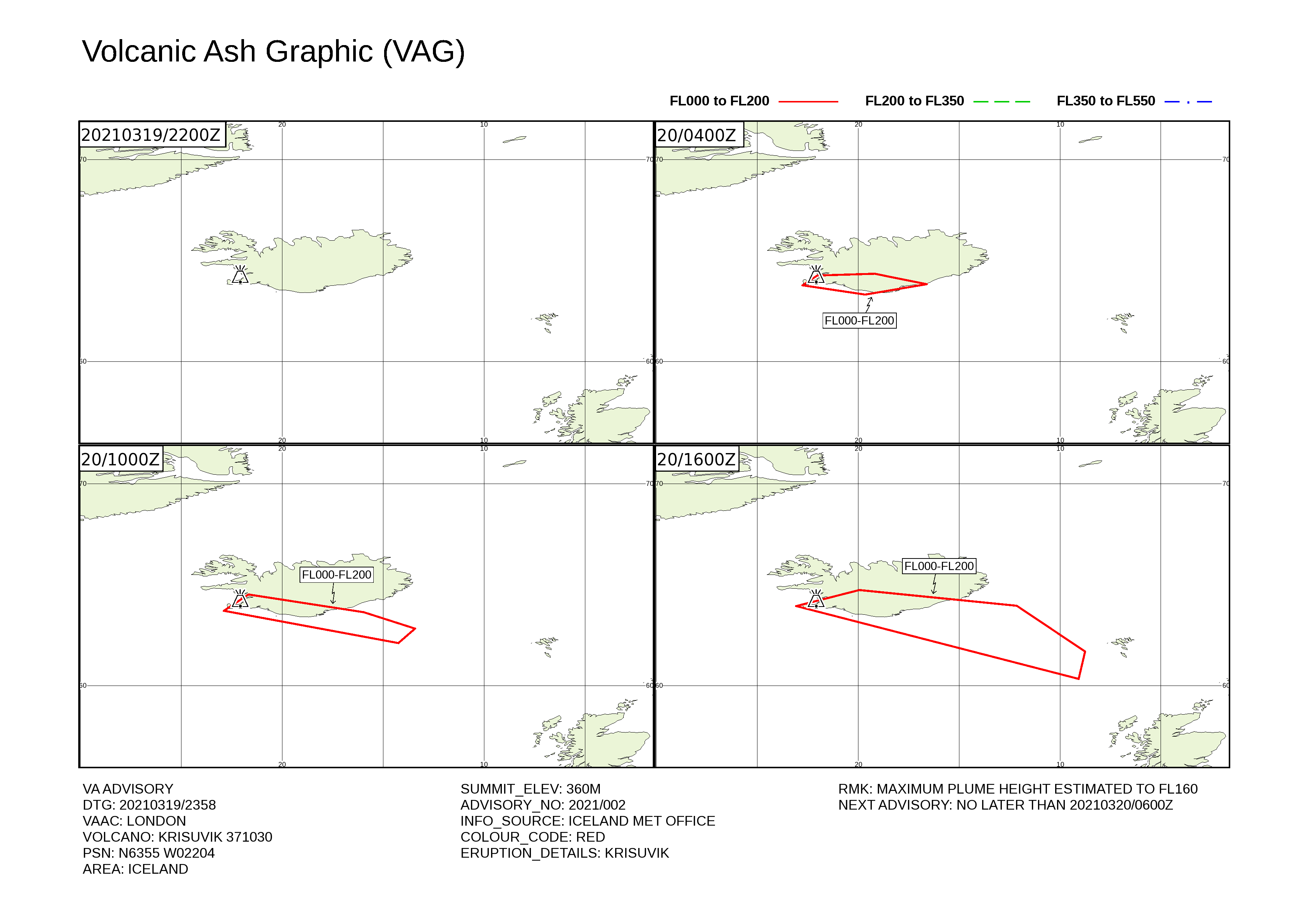 Volcanic ash graphic