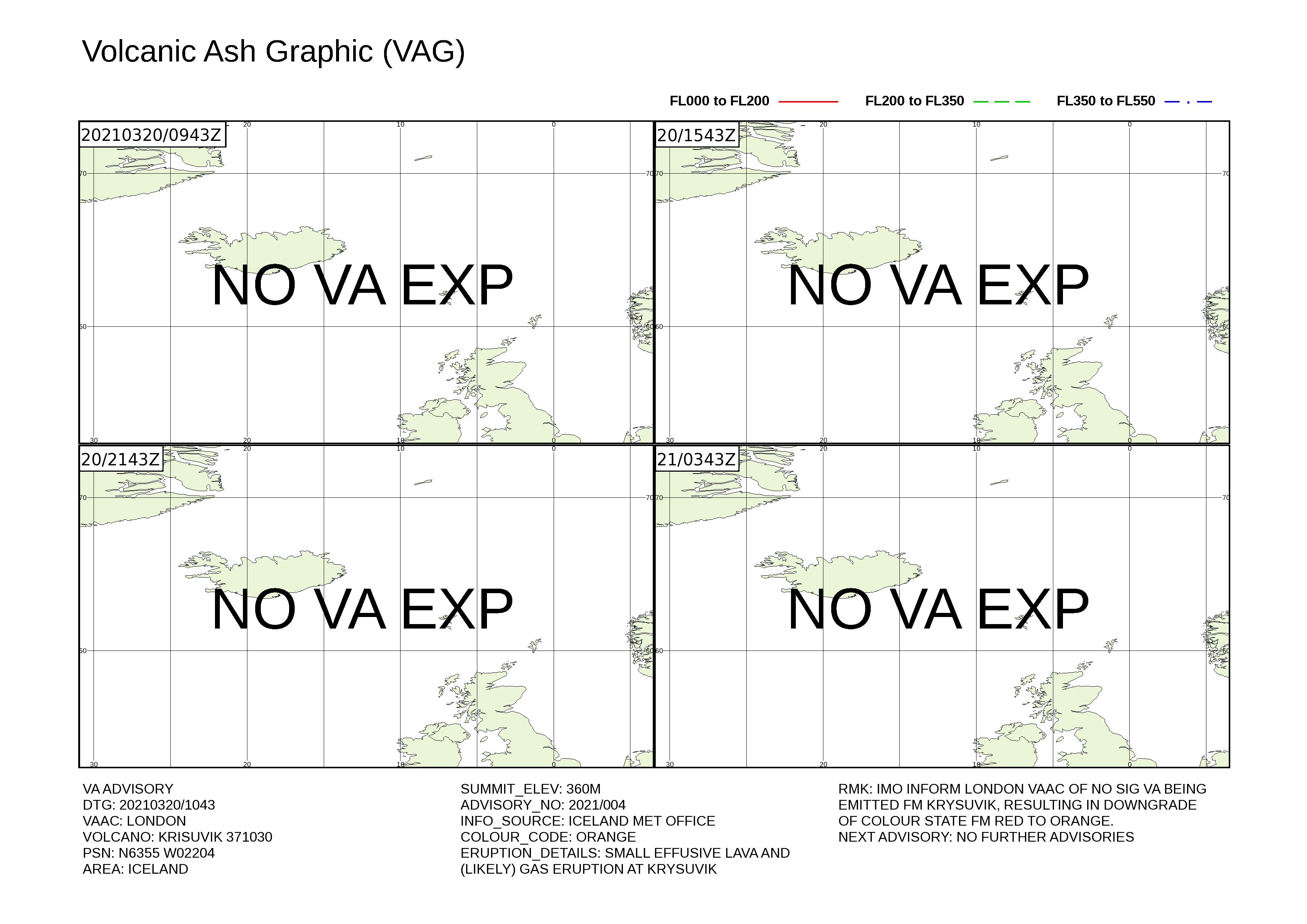 Volcanic ash graphic