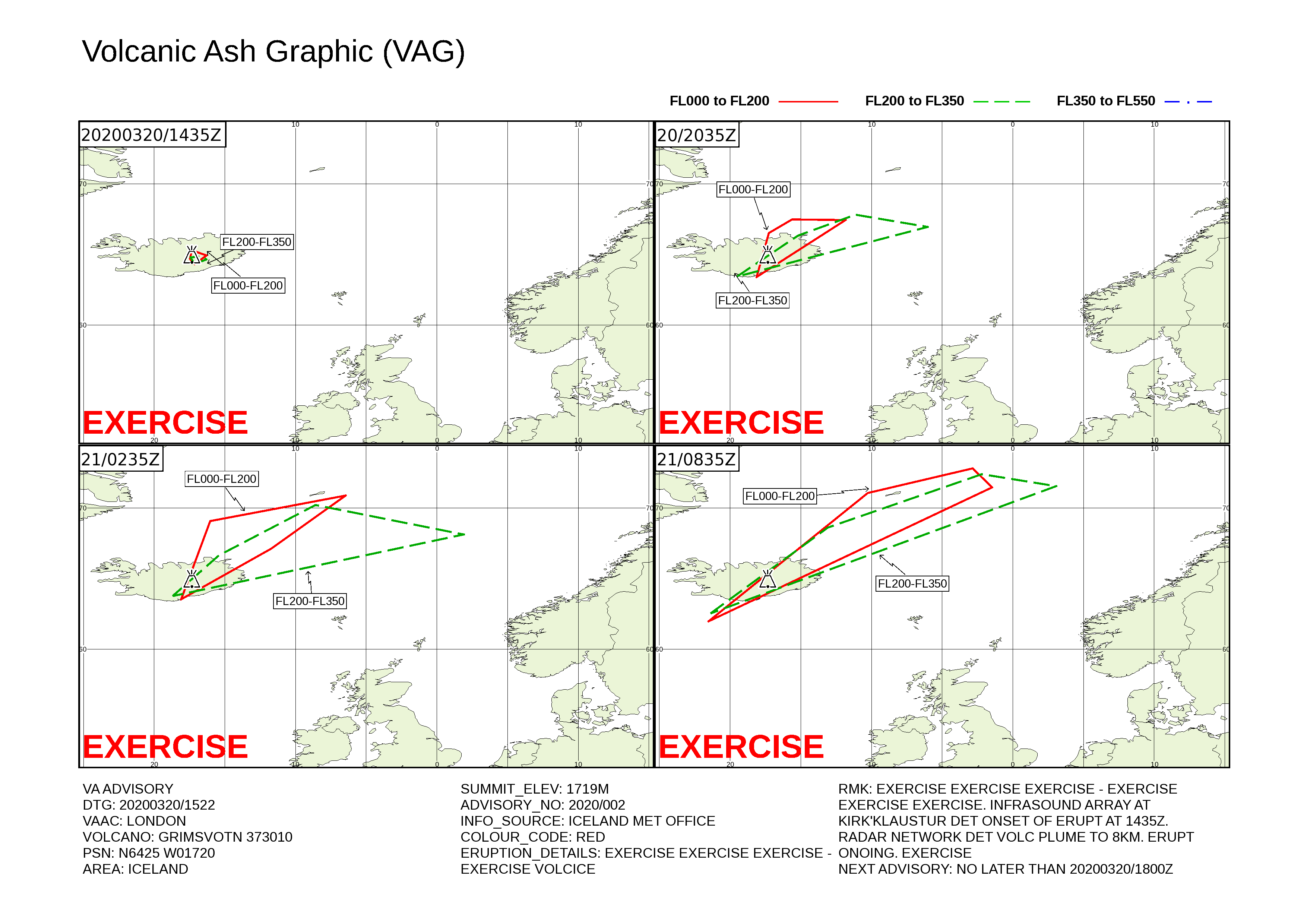 Volcanic ash graphic