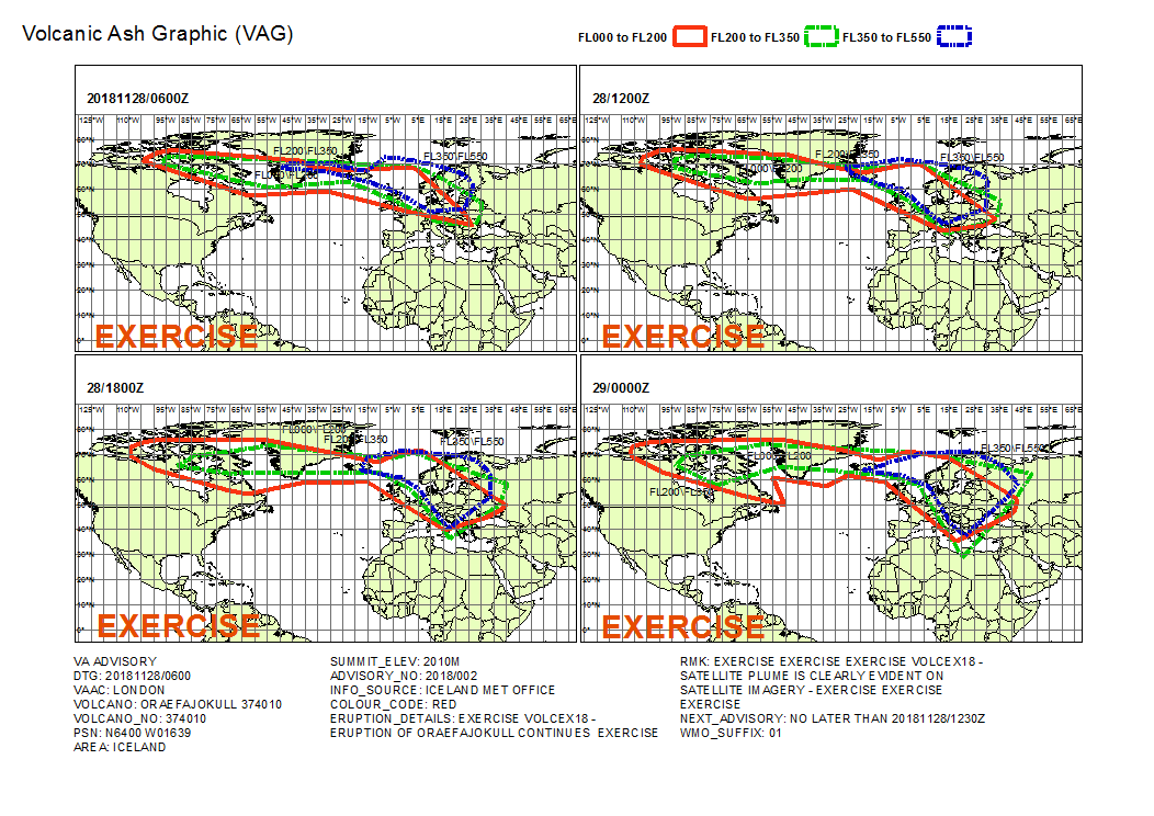 Volcanic ash graphic