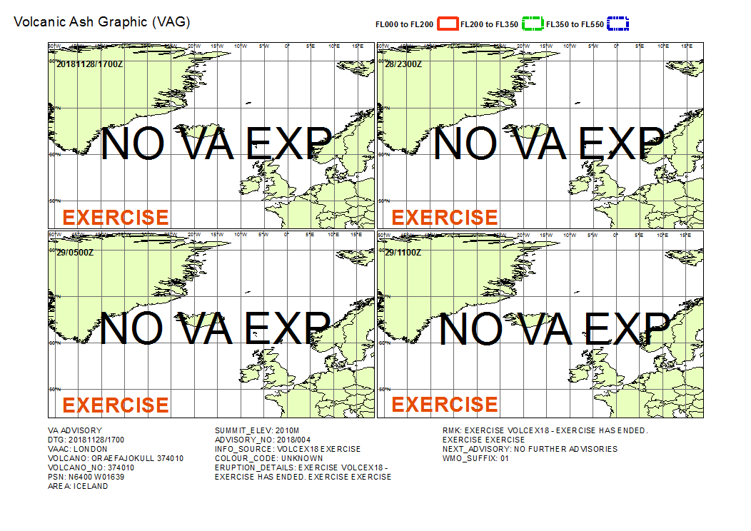 Volcanic ash graphic