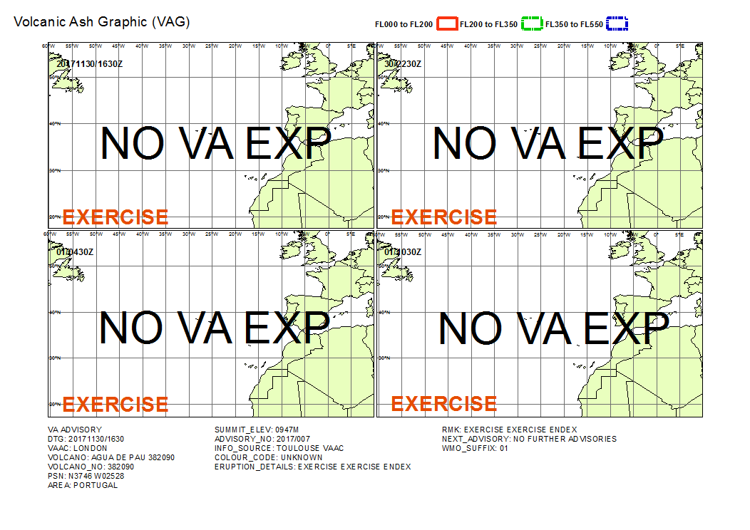 Volcanic ash graphic