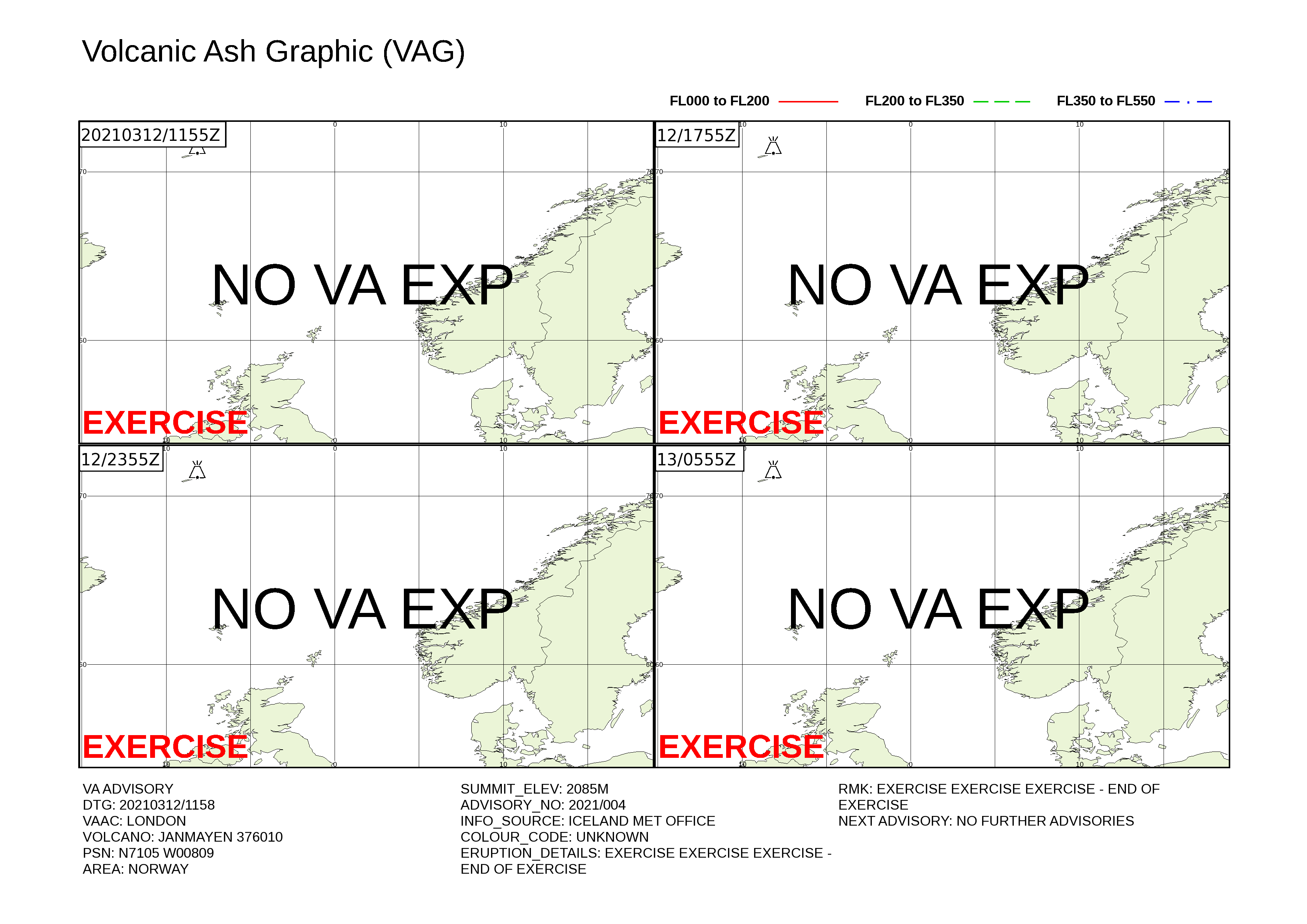 Volcanic ash graphic