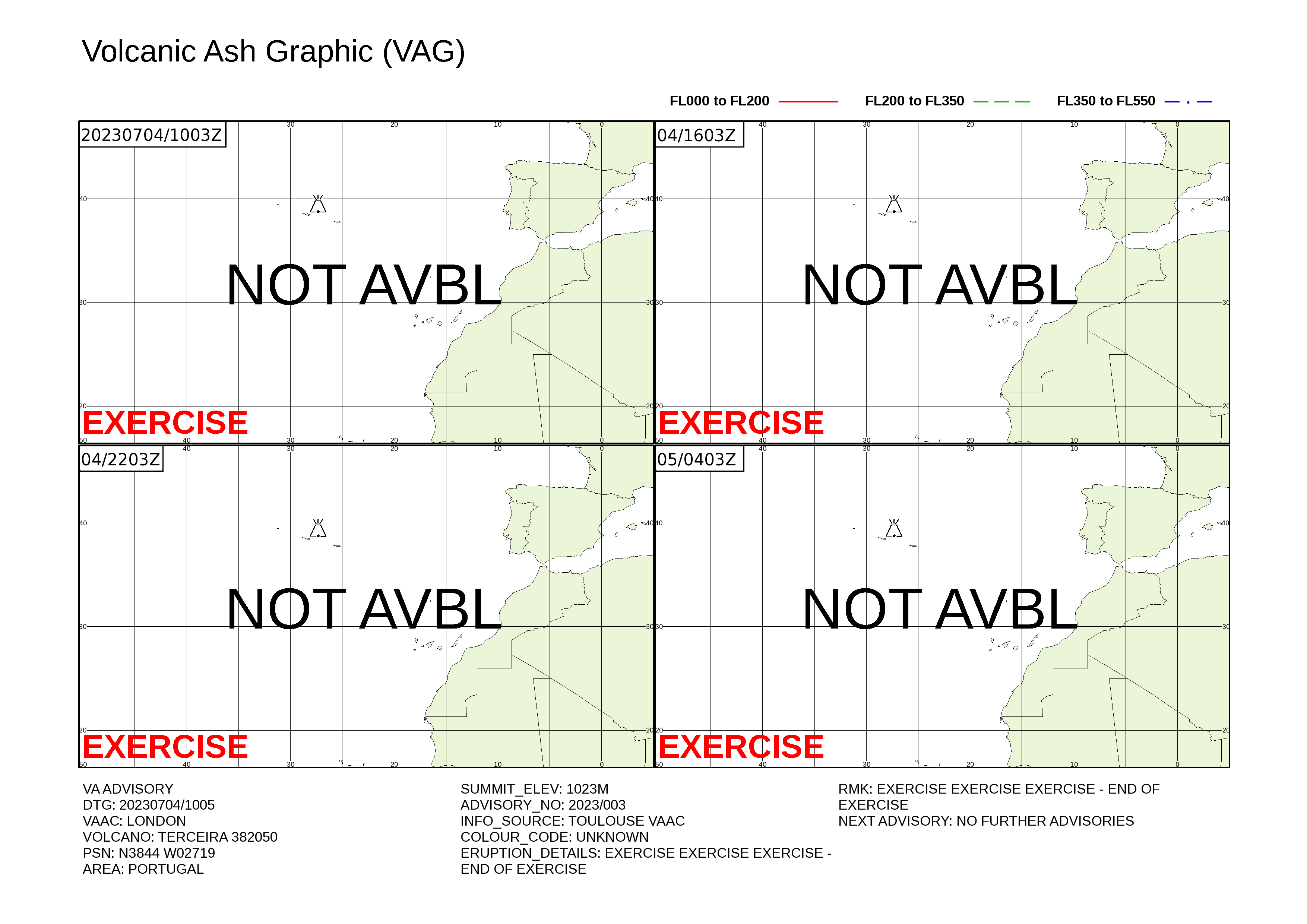 Volcanic ash graphic