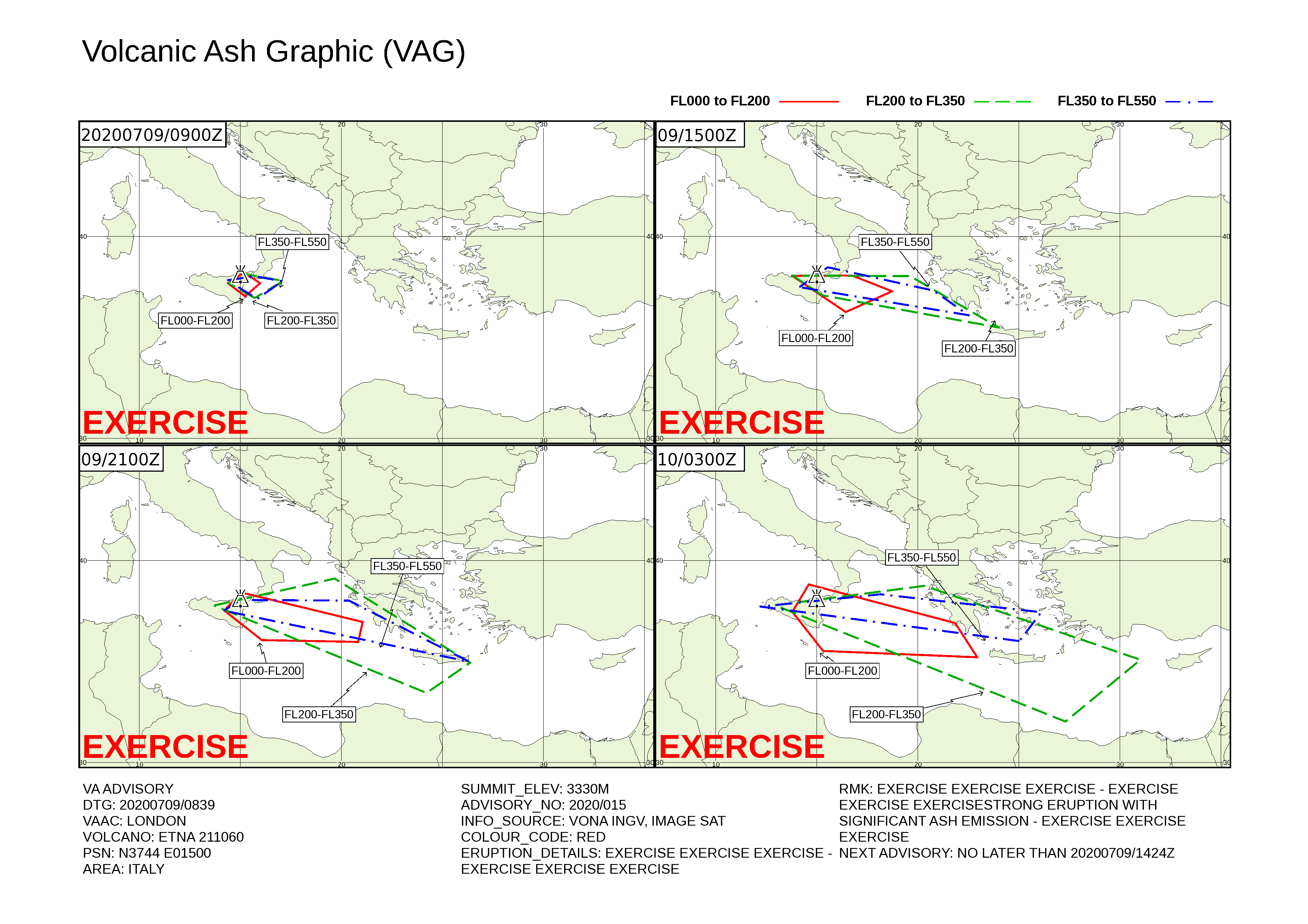 Volcanic ash graphic