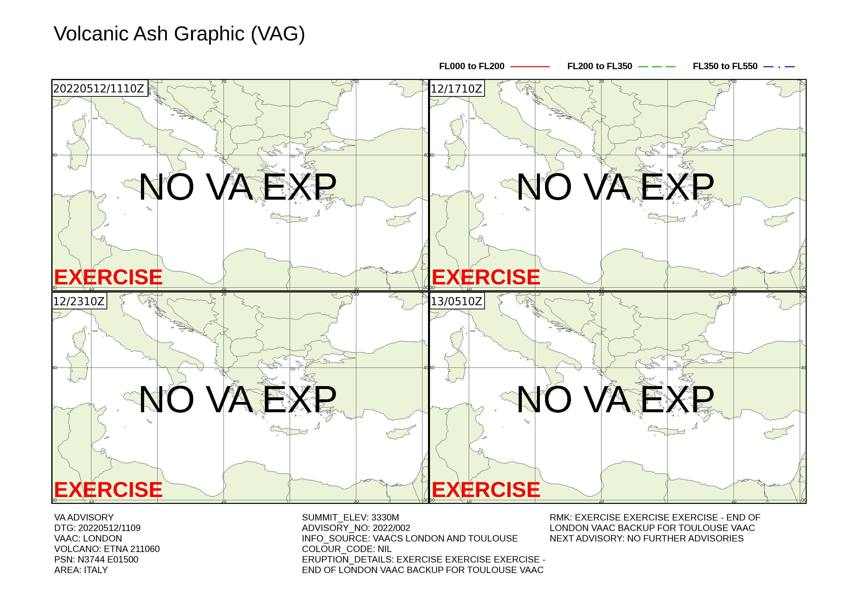 Volcanic ash graphic