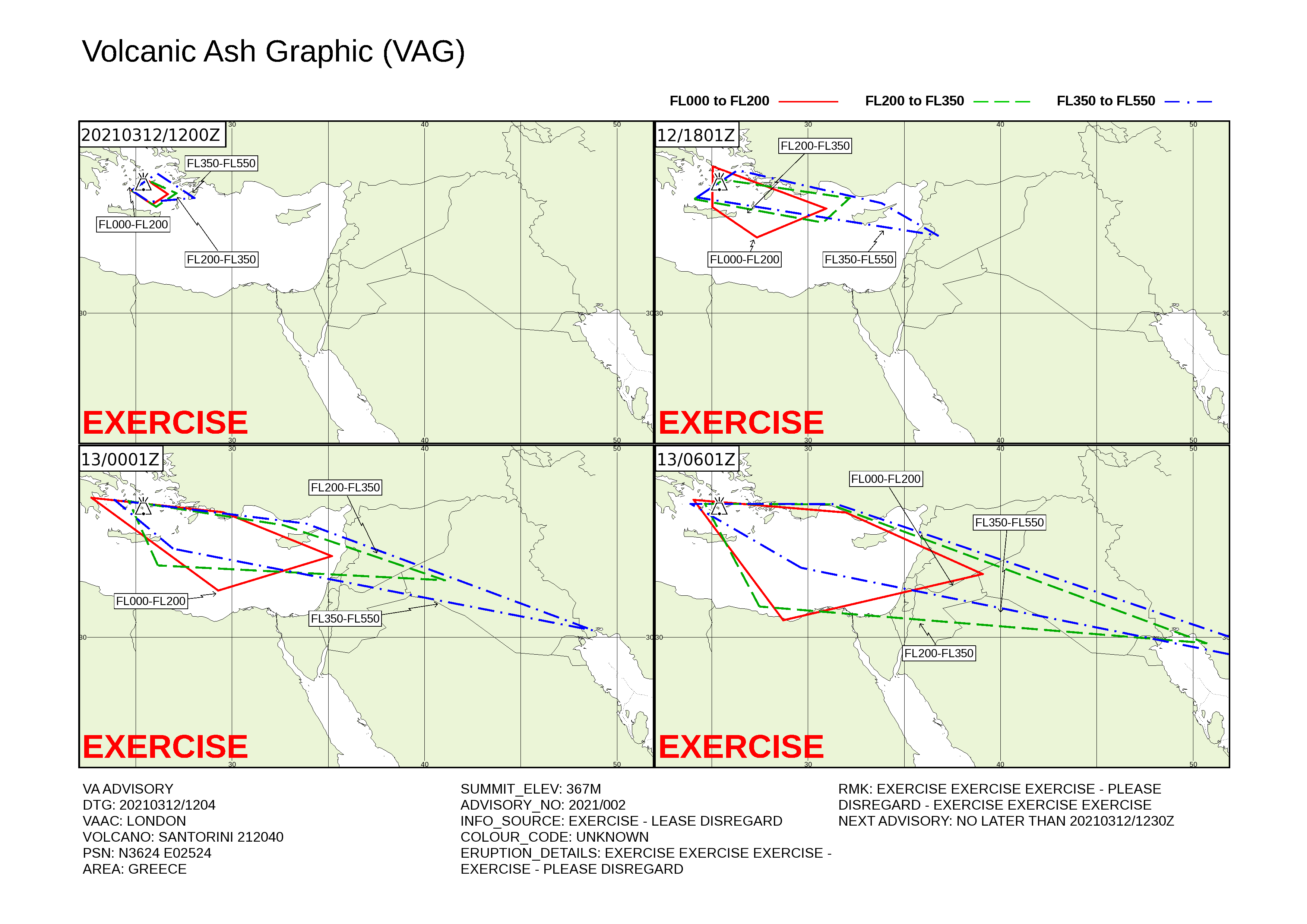 Volcanic ash graphic