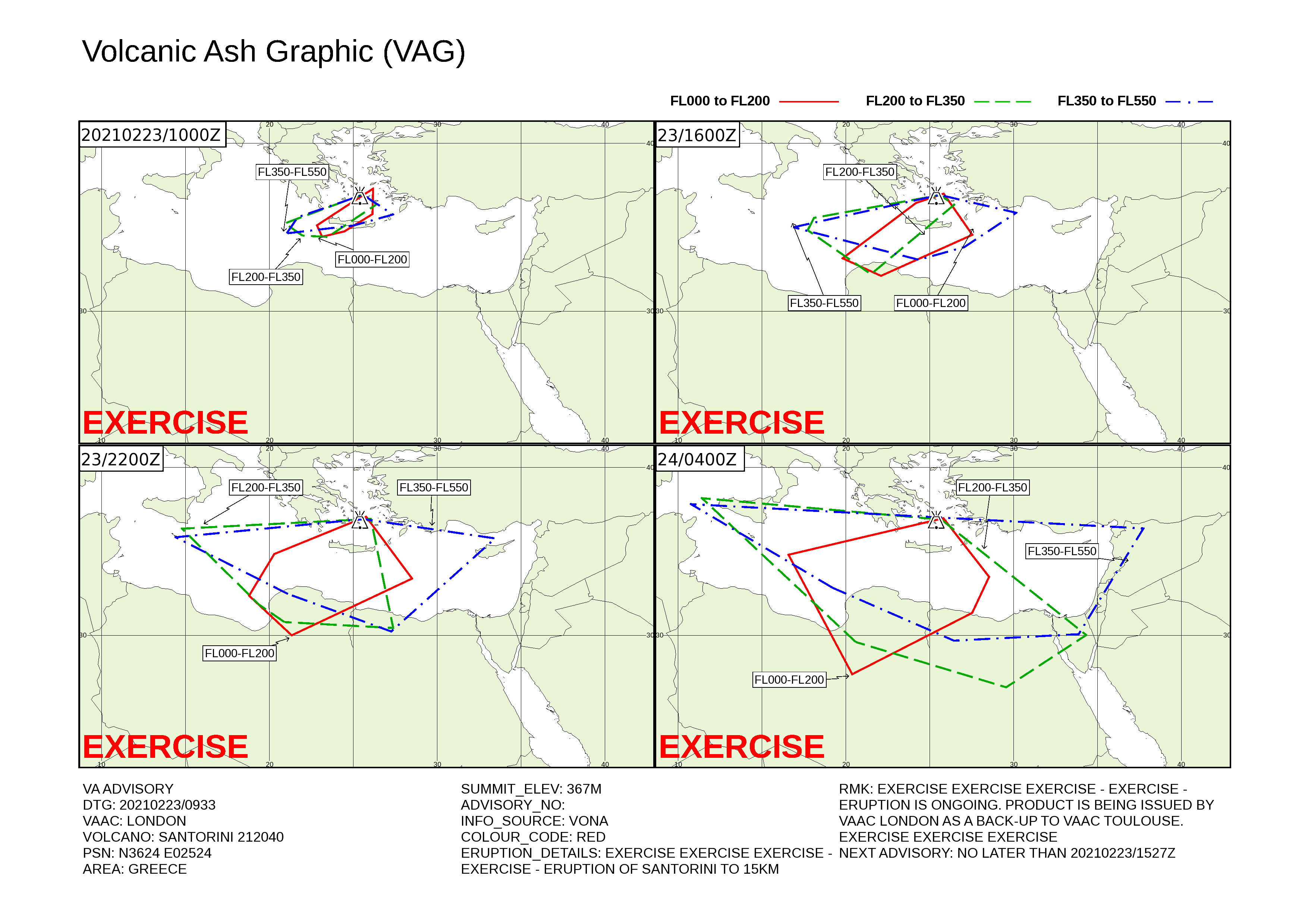 Volcanic ash graphic