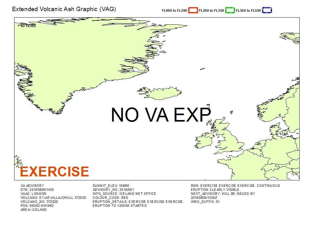 Volcanic ash graphic