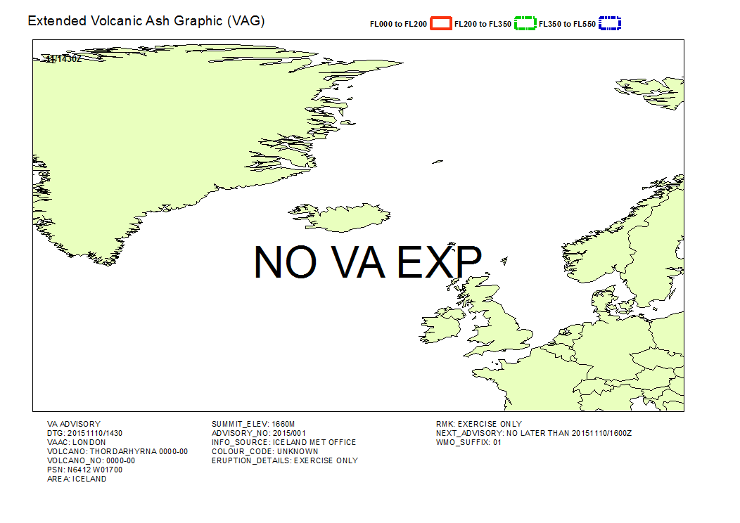 Volcanic ash graphic