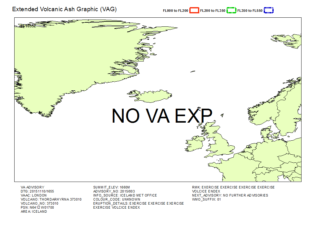 Volcanic ash graphic