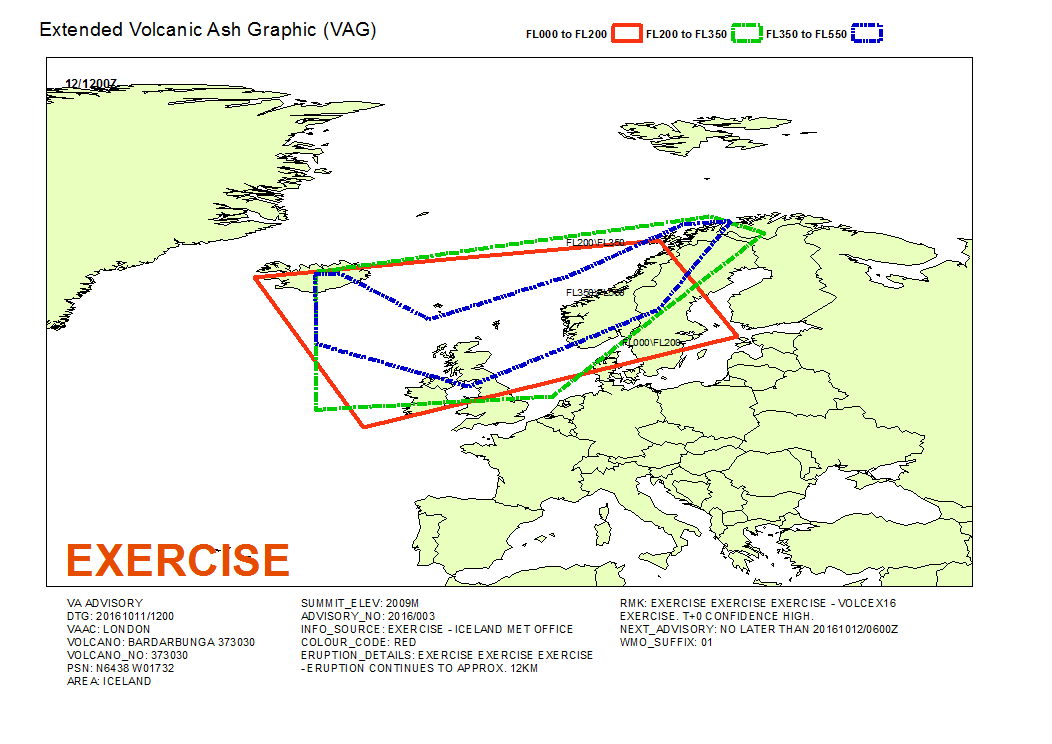 Volcanic ash graphic