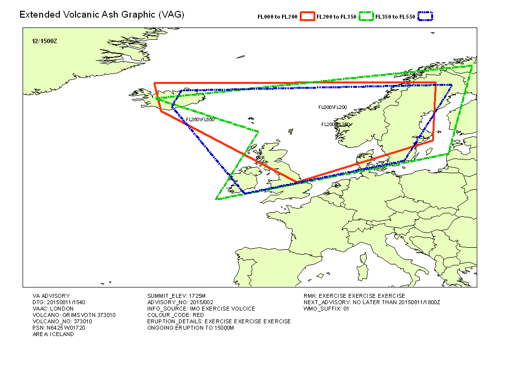 Volcanic ash graphic