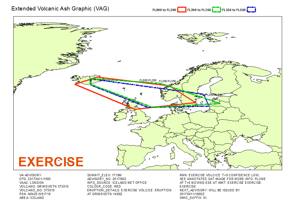 Volcanic ash graphic