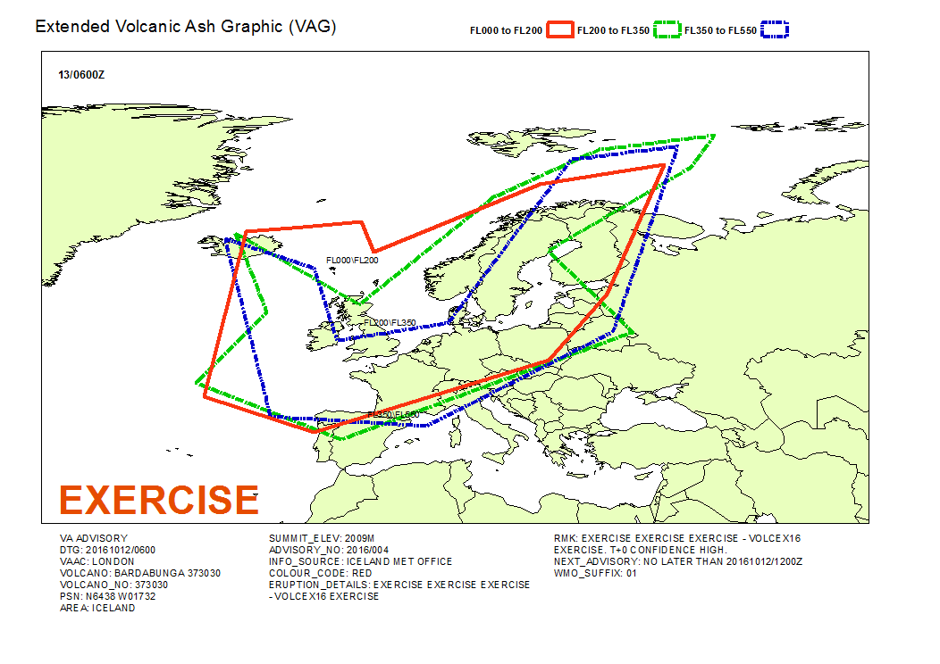 Volcanic ash graphic