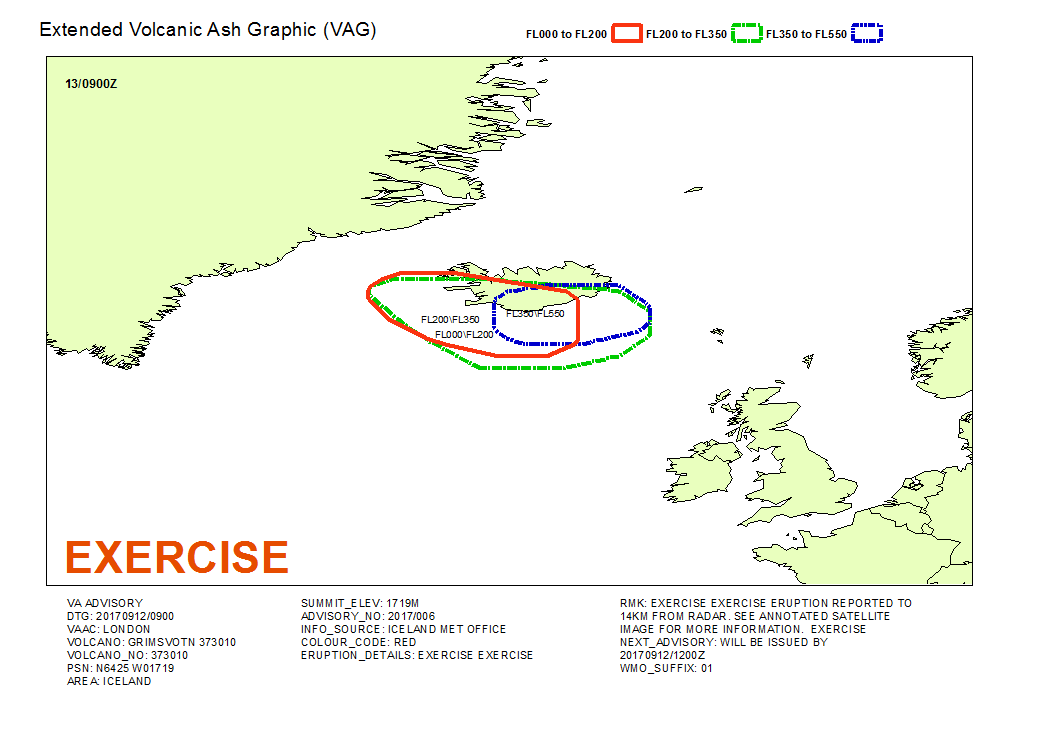 Volcanic ash graphic