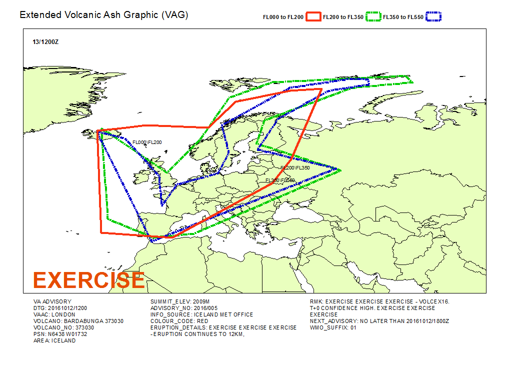 Volcanic ash graphic