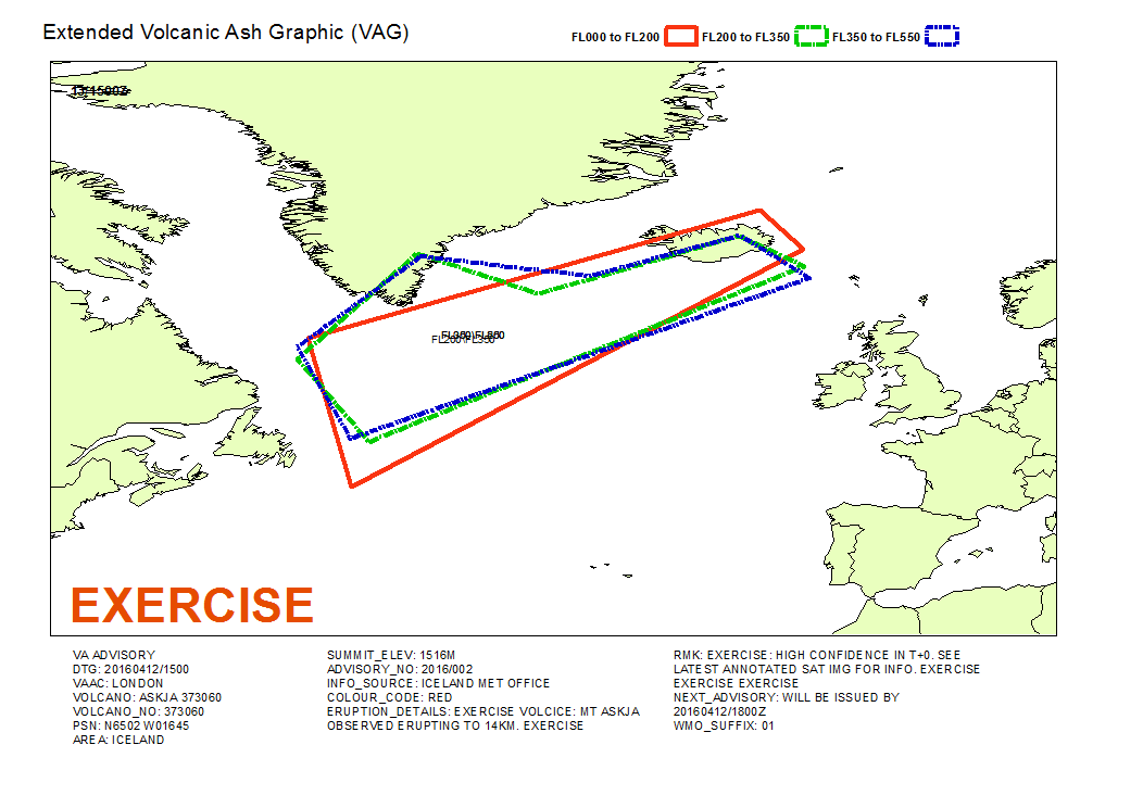 Volcanic ash graphic