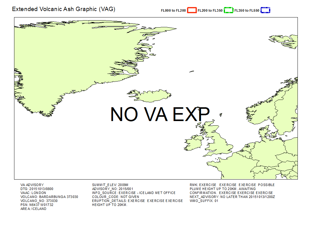 Volcanic ash graphic